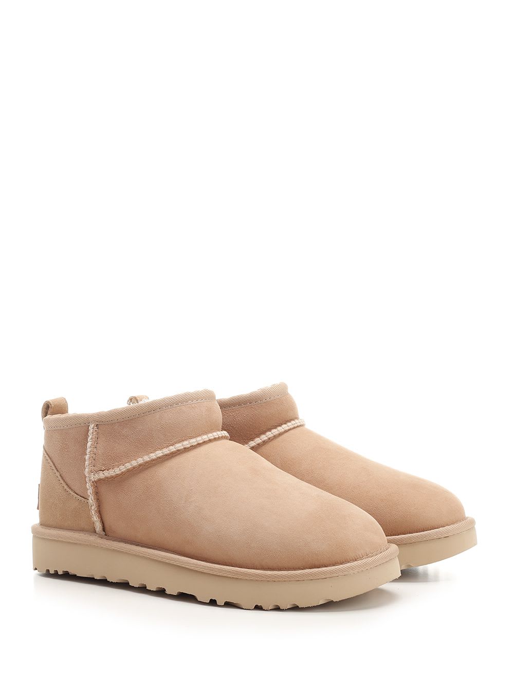 UGG CLASSIC ULTRA MINI ANKLE BOOTS