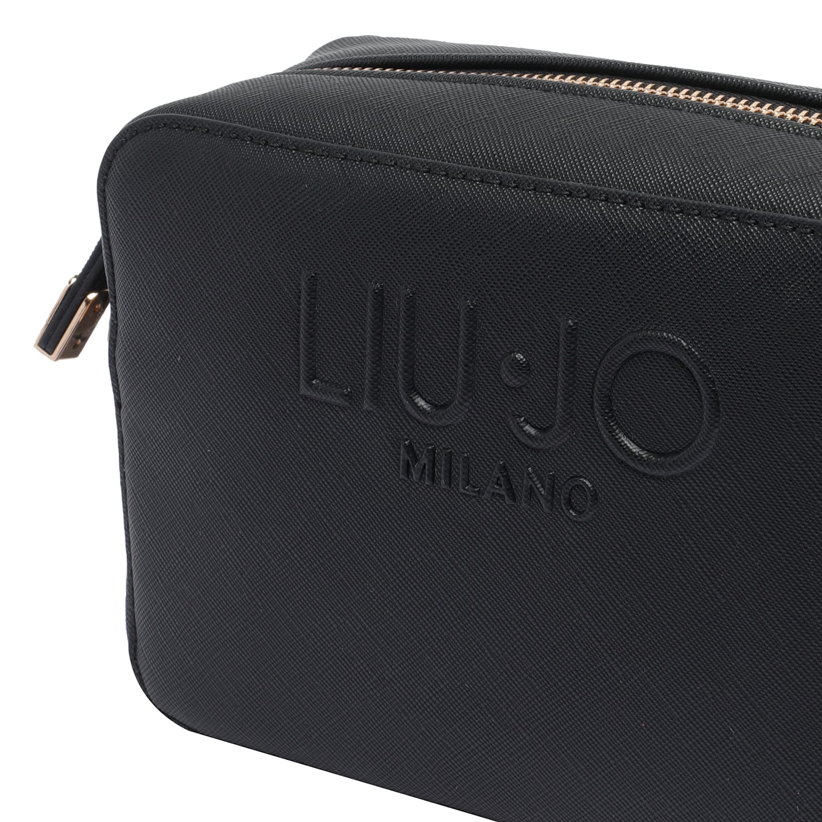 Liu •jo Camera Bag With Adjustable And Detachable Strap In Black