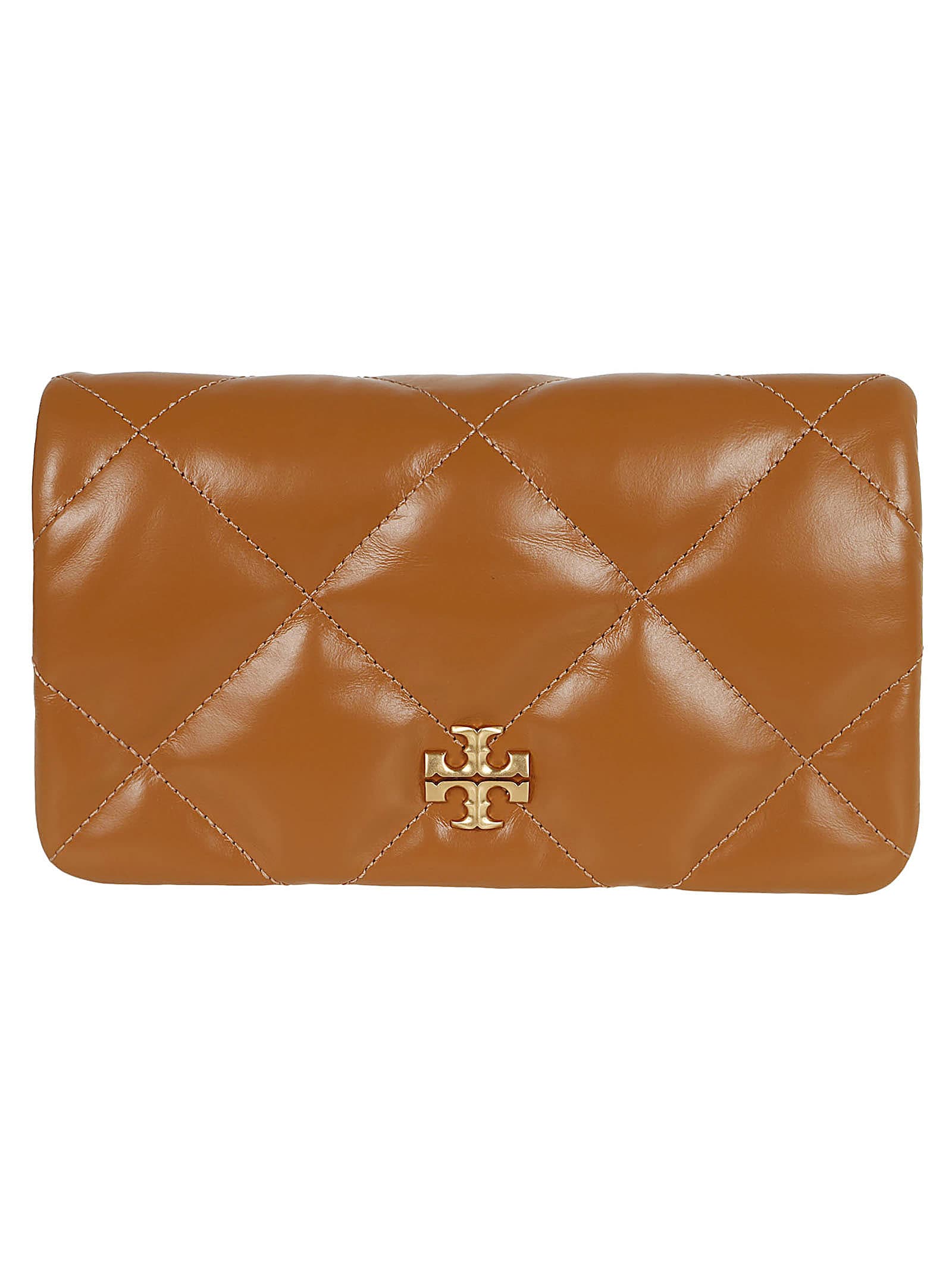 TORY BURCH KIRA DIAMOND QUILT CHAIN WALLET 