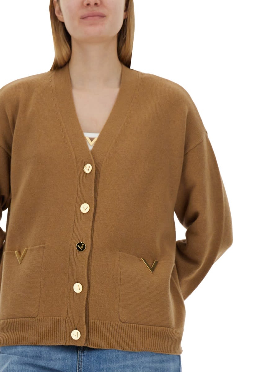 VALENTINO WOOL CARDIGAN 