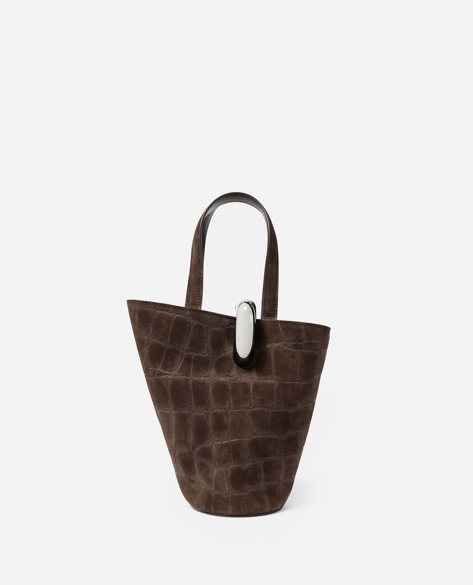 Jacquemus Le Petit Bambola Bag In Brown