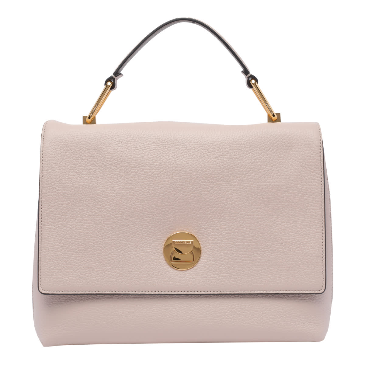 Shop Coccinelle Liya Handbag In Blush Pink