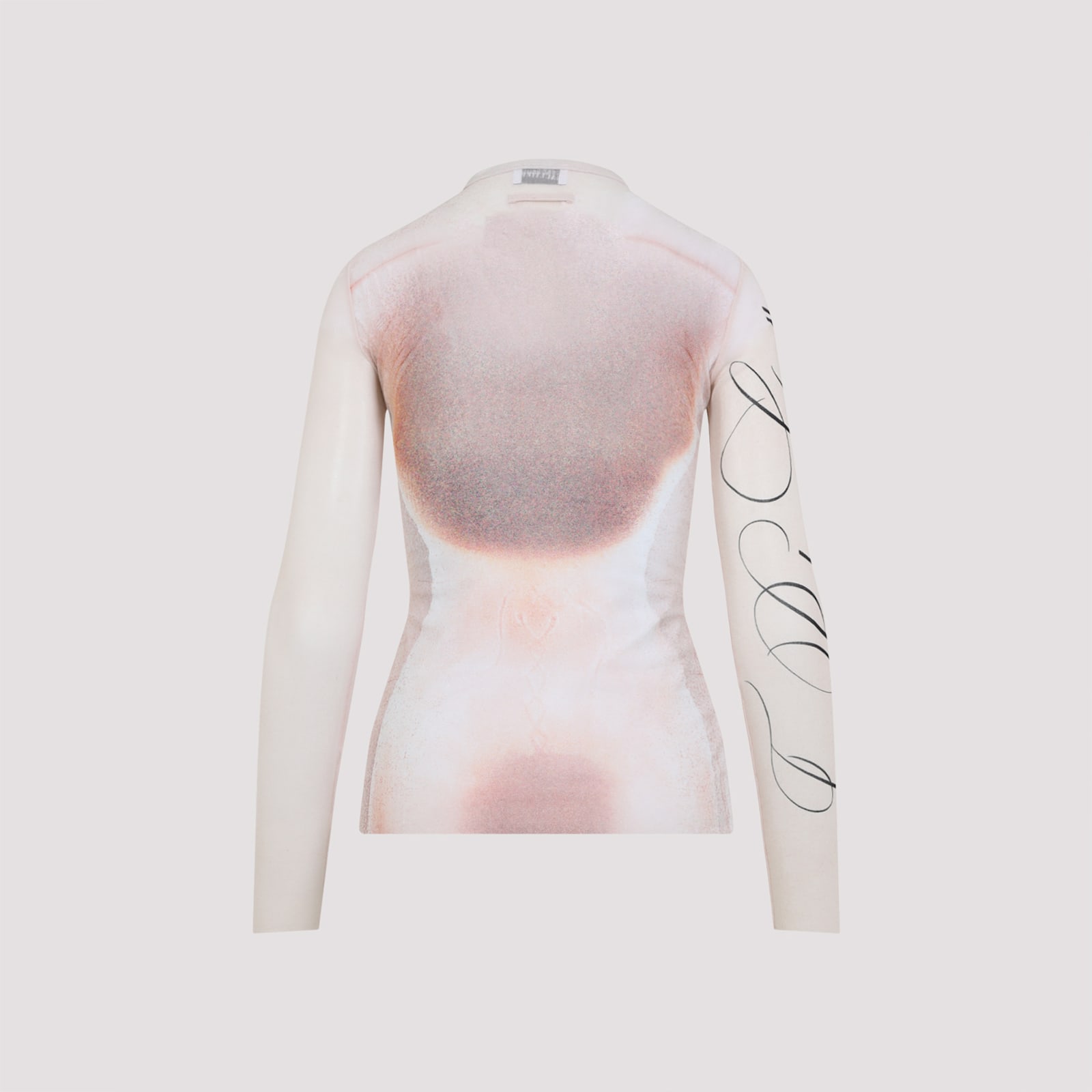 Shop Jean Paul Gaultier The Le Classique Top In Palepink Dustypink