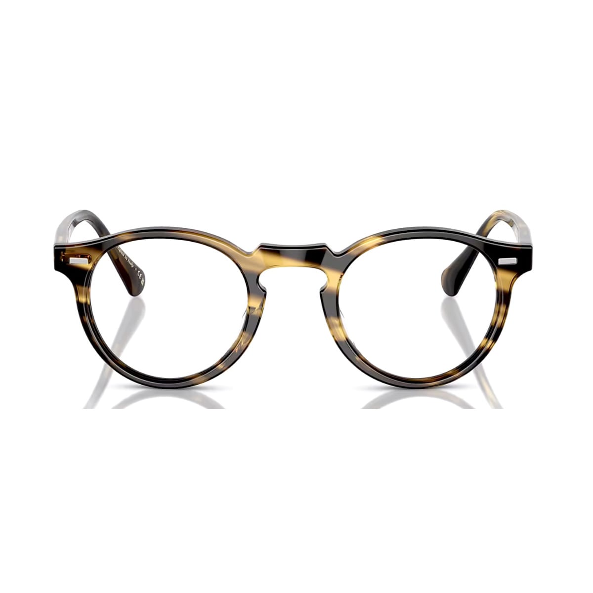Shop Oliver Peoples Ov5186 - Gregory Peck 1003 Glasses In Marrone