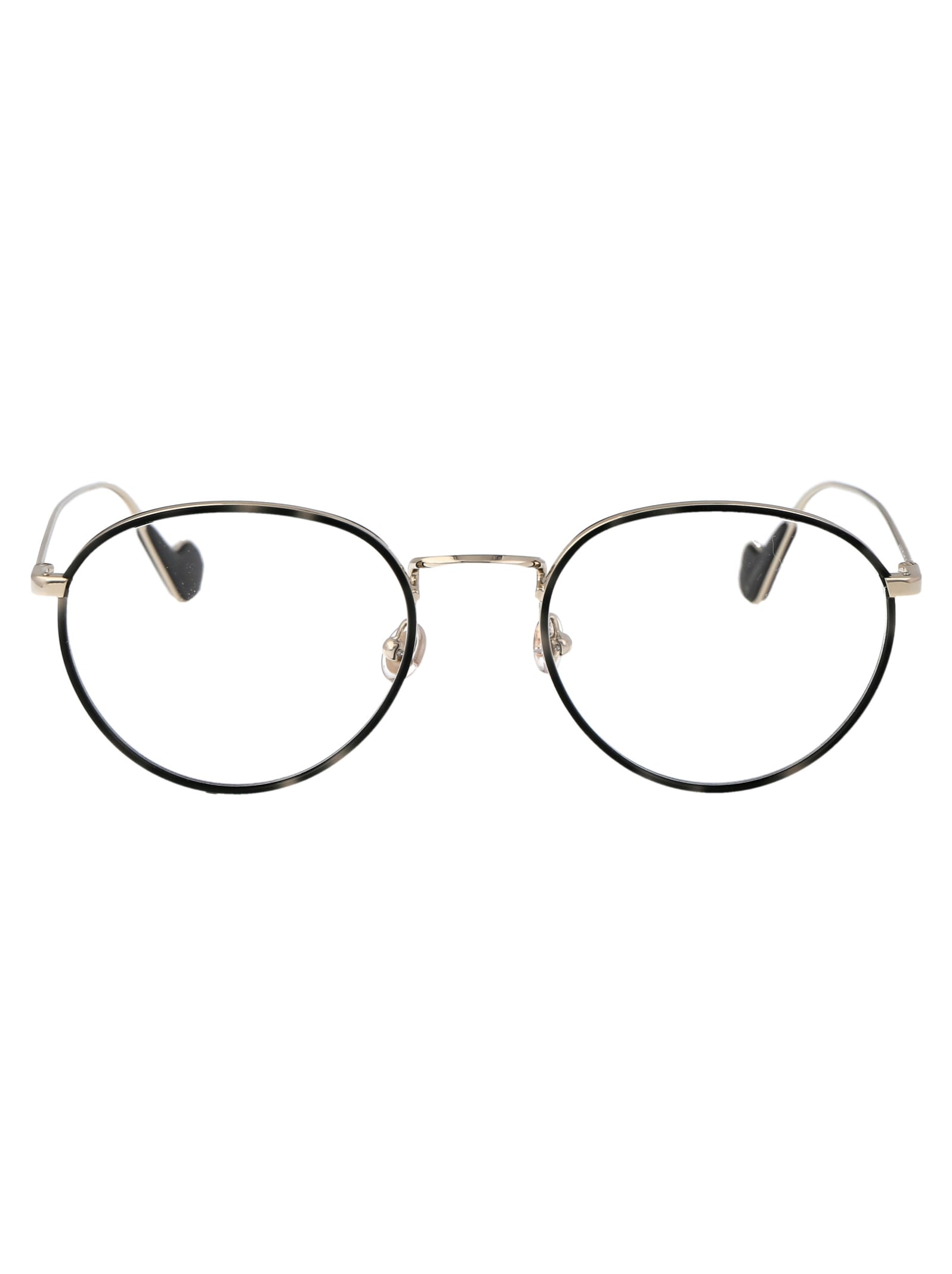 Moncler Ml5110 Glasses In 016 Nero Lucido