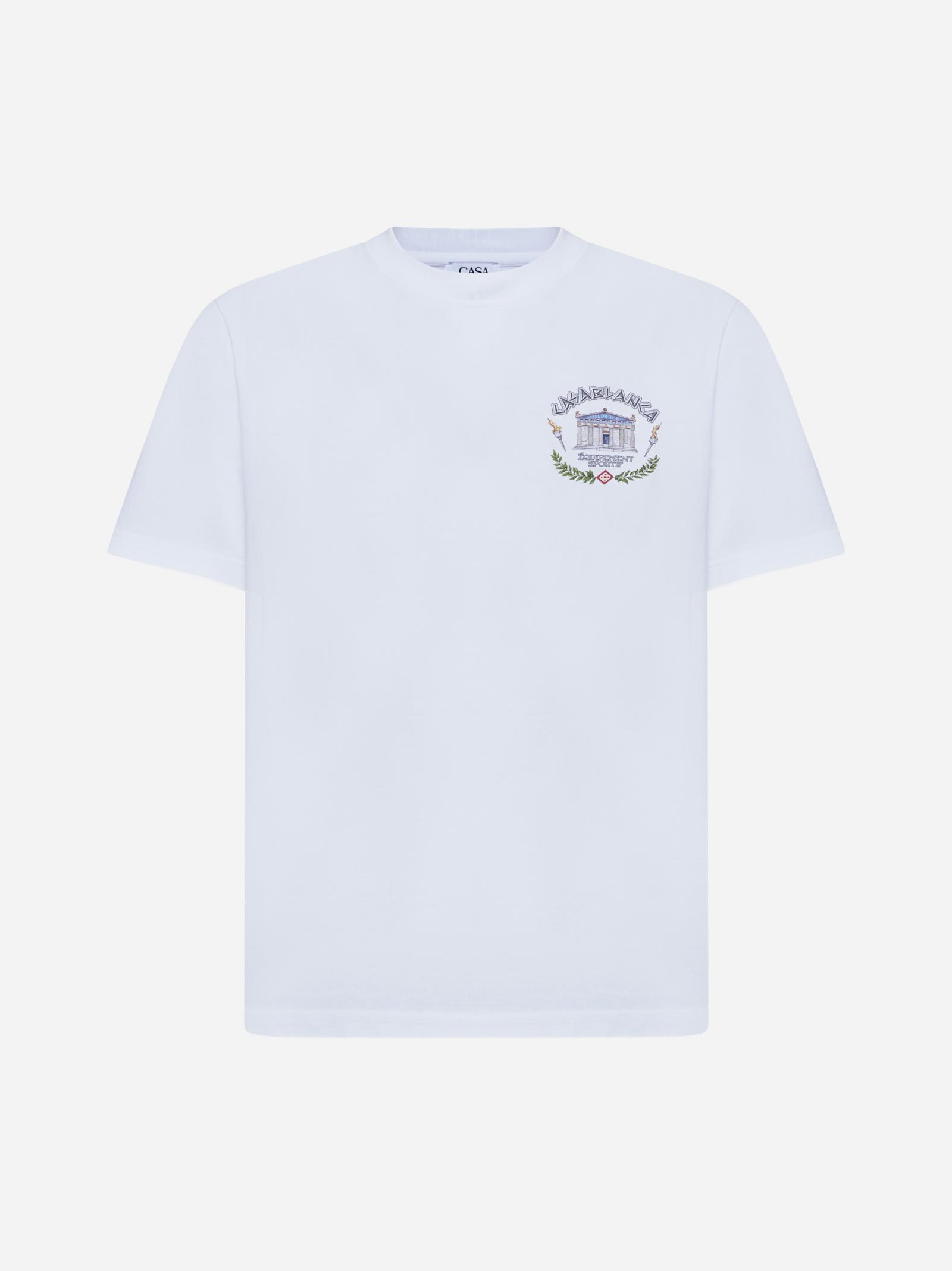 White Le Temple Du Sport T-shirt