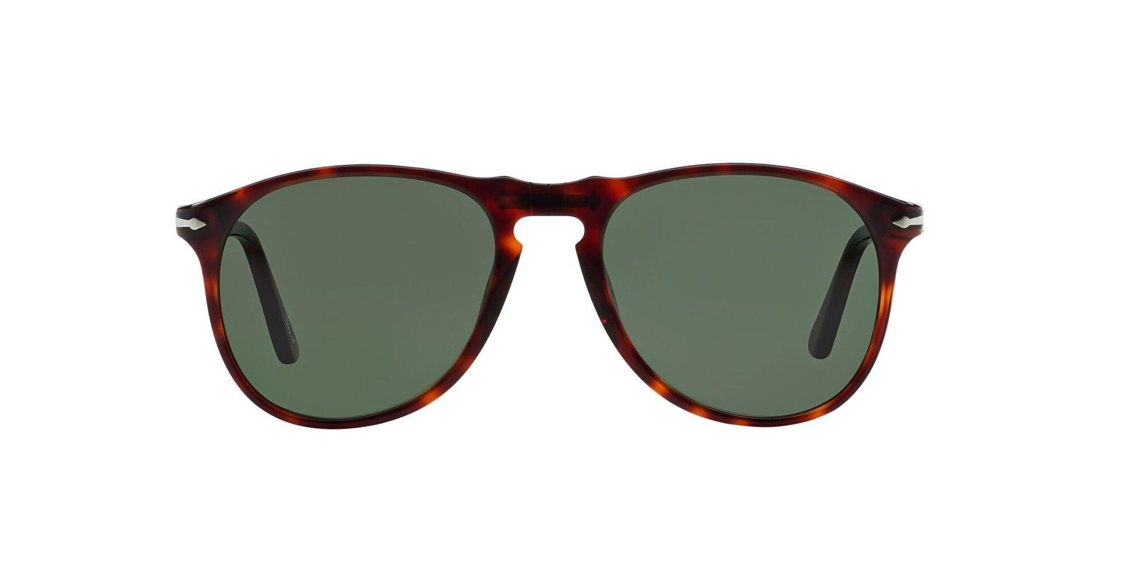 Shop Persol Round Frame Sunglasses In 24/31