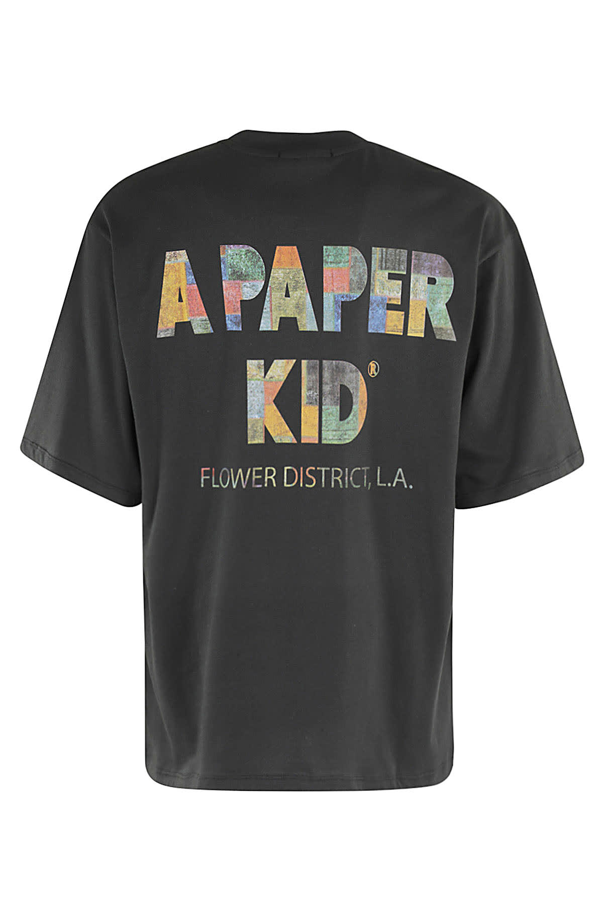 Shop A Paper Kid T Shirt In Nero