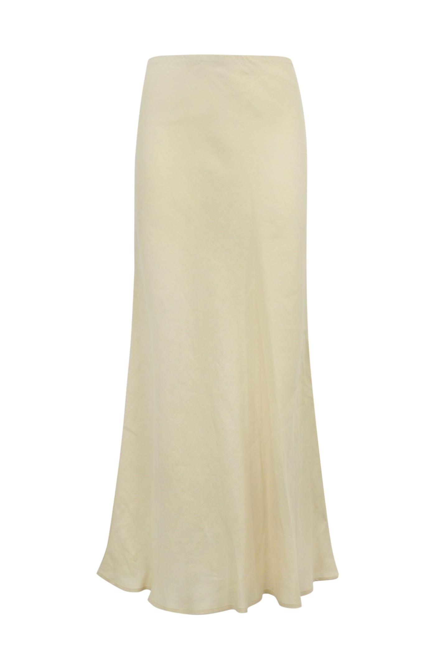 Long Linen Skirt