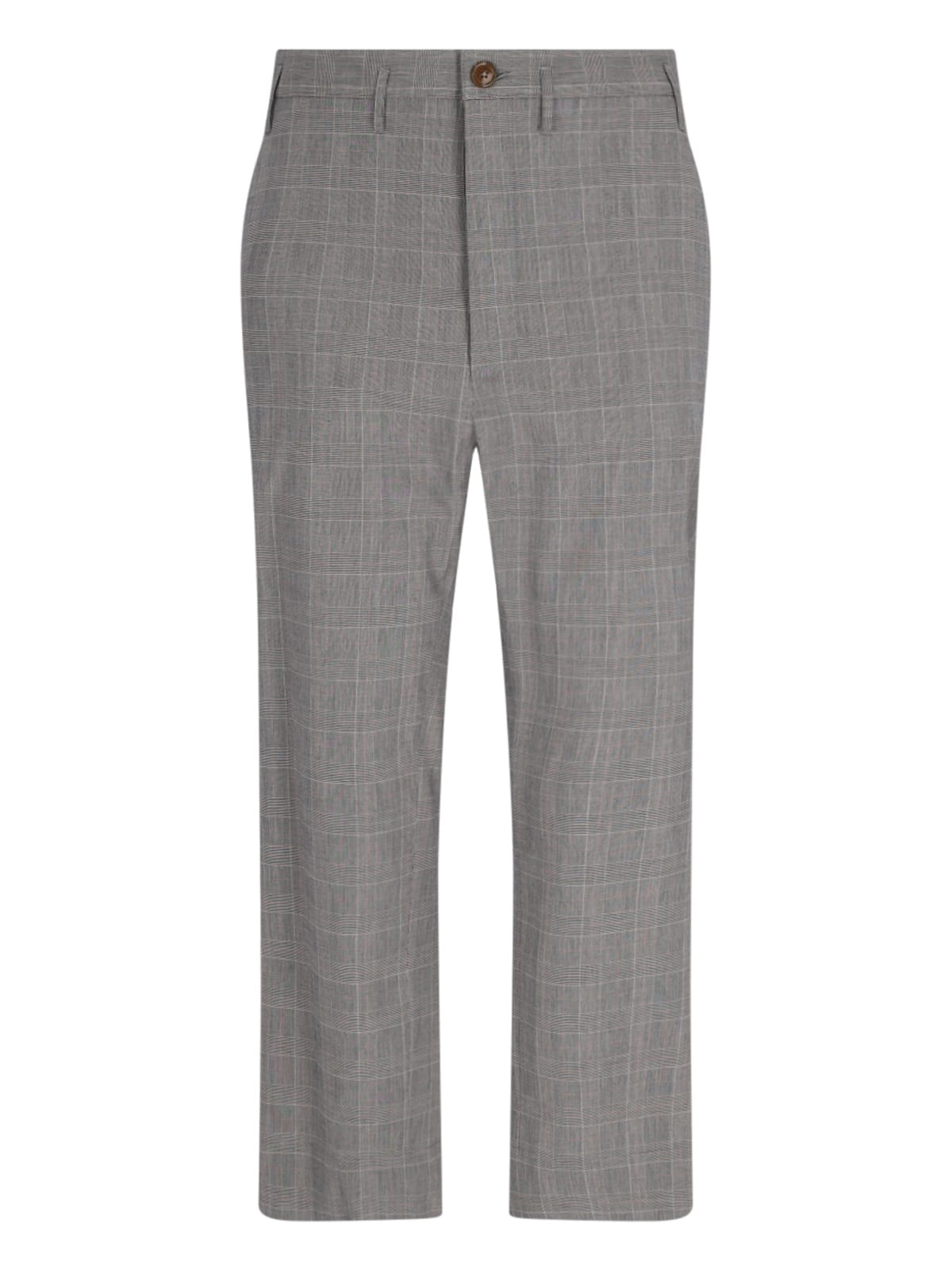 Vivienne Westwood Cropped Trousers In Gray
