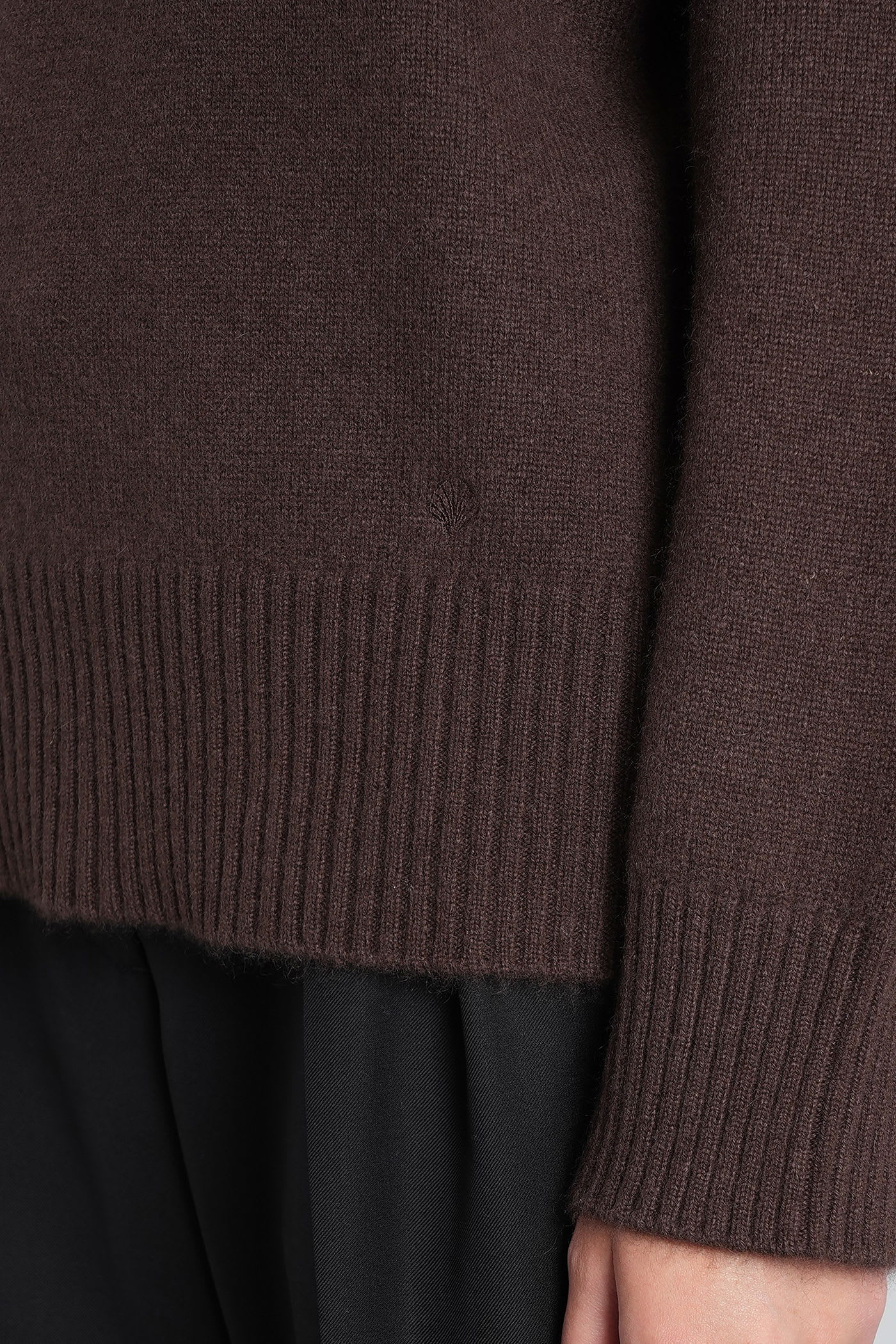 Loulou Studio Baltra Lds Knitwear In Brown Cashmere In Brown