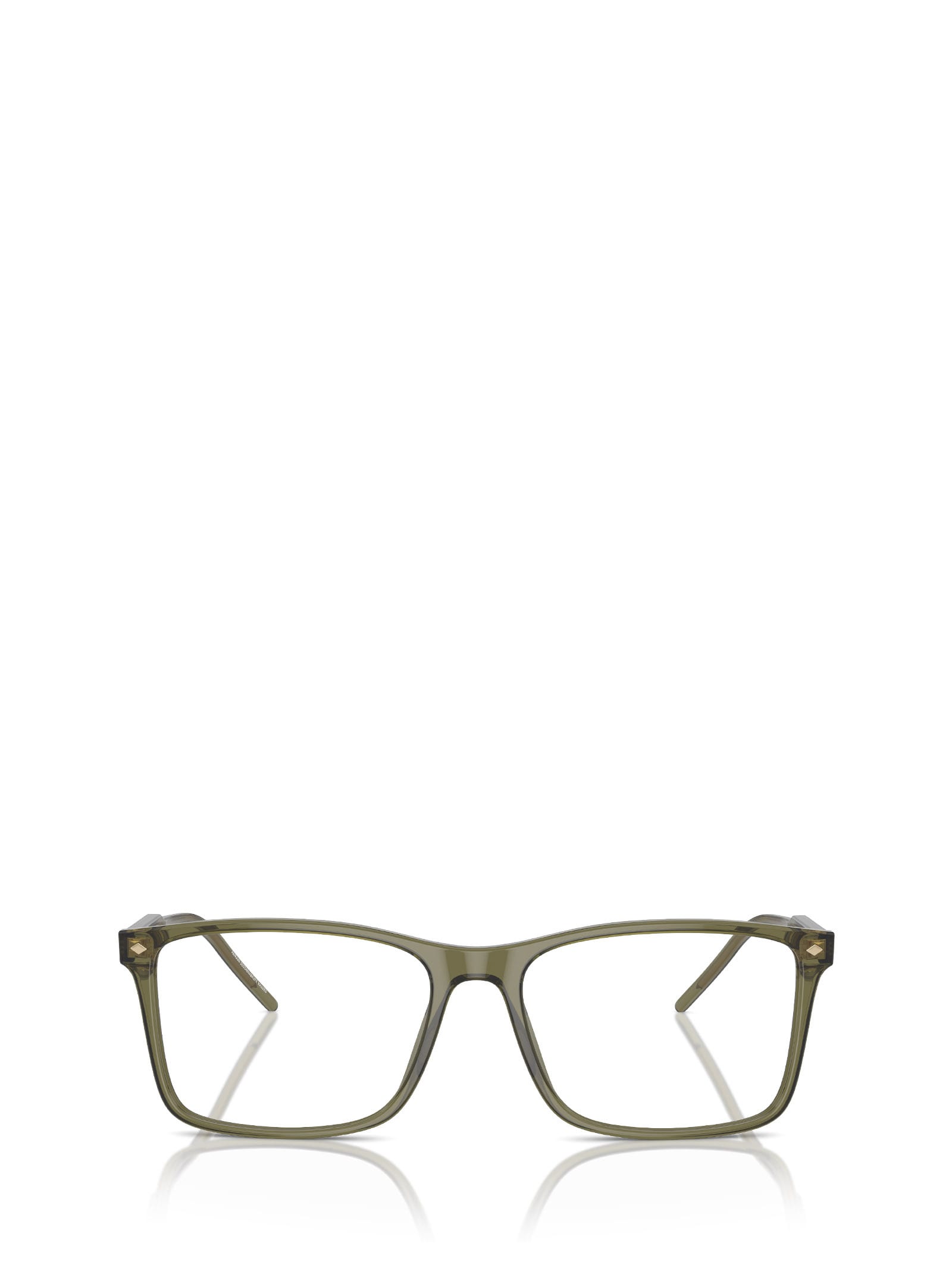 Ar7258 Transparent Green Glasses