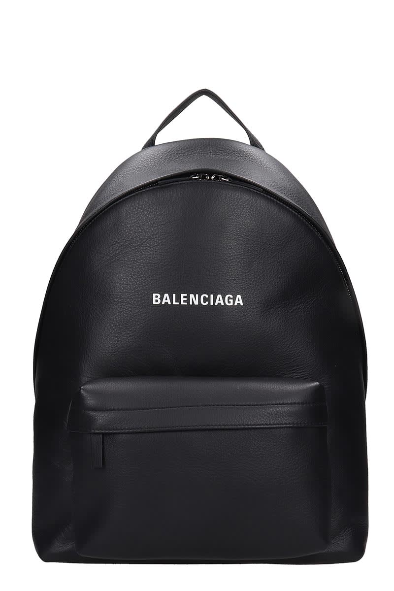 balenciaga backpack leather