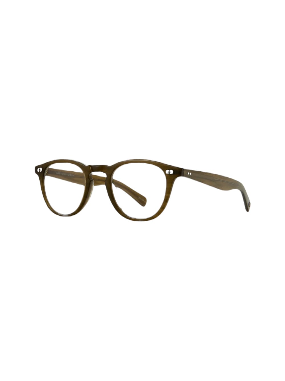 Shop Garrett Leight Hampton X - Olive Glasses