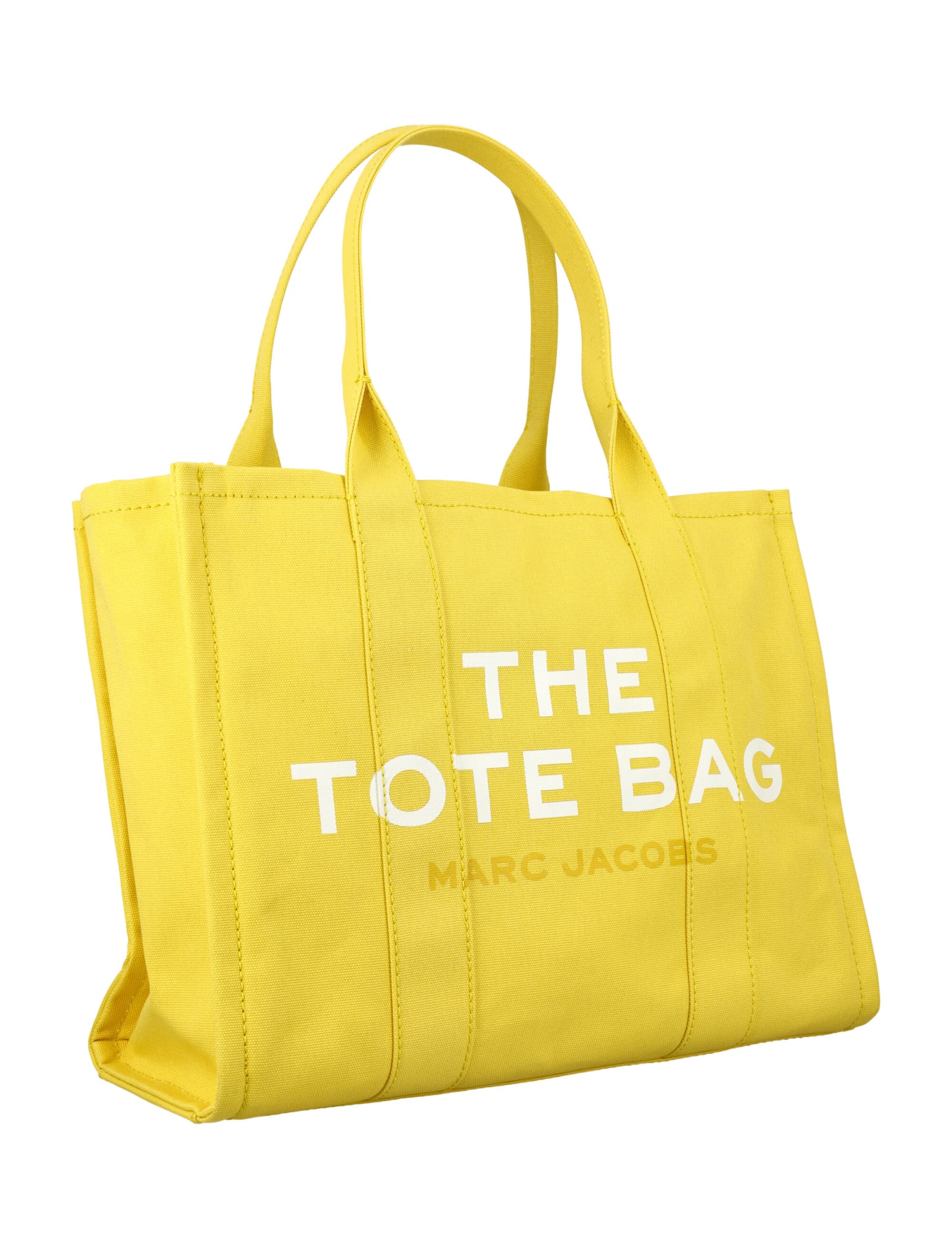 Shop Marc Jacobs The Large Tote Bag In Citrine