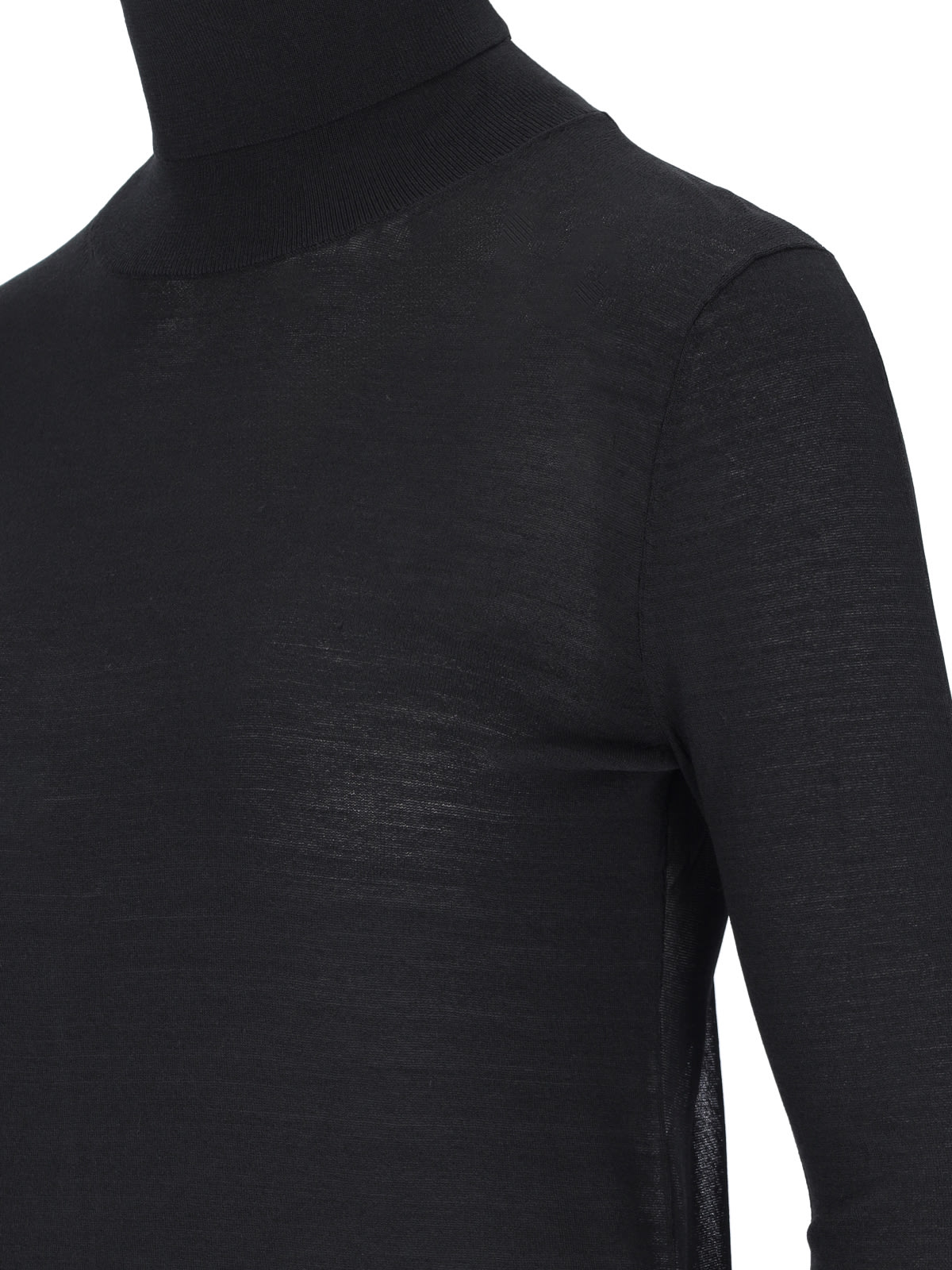 Shop Calvin Klein Transparent Back Top In Black