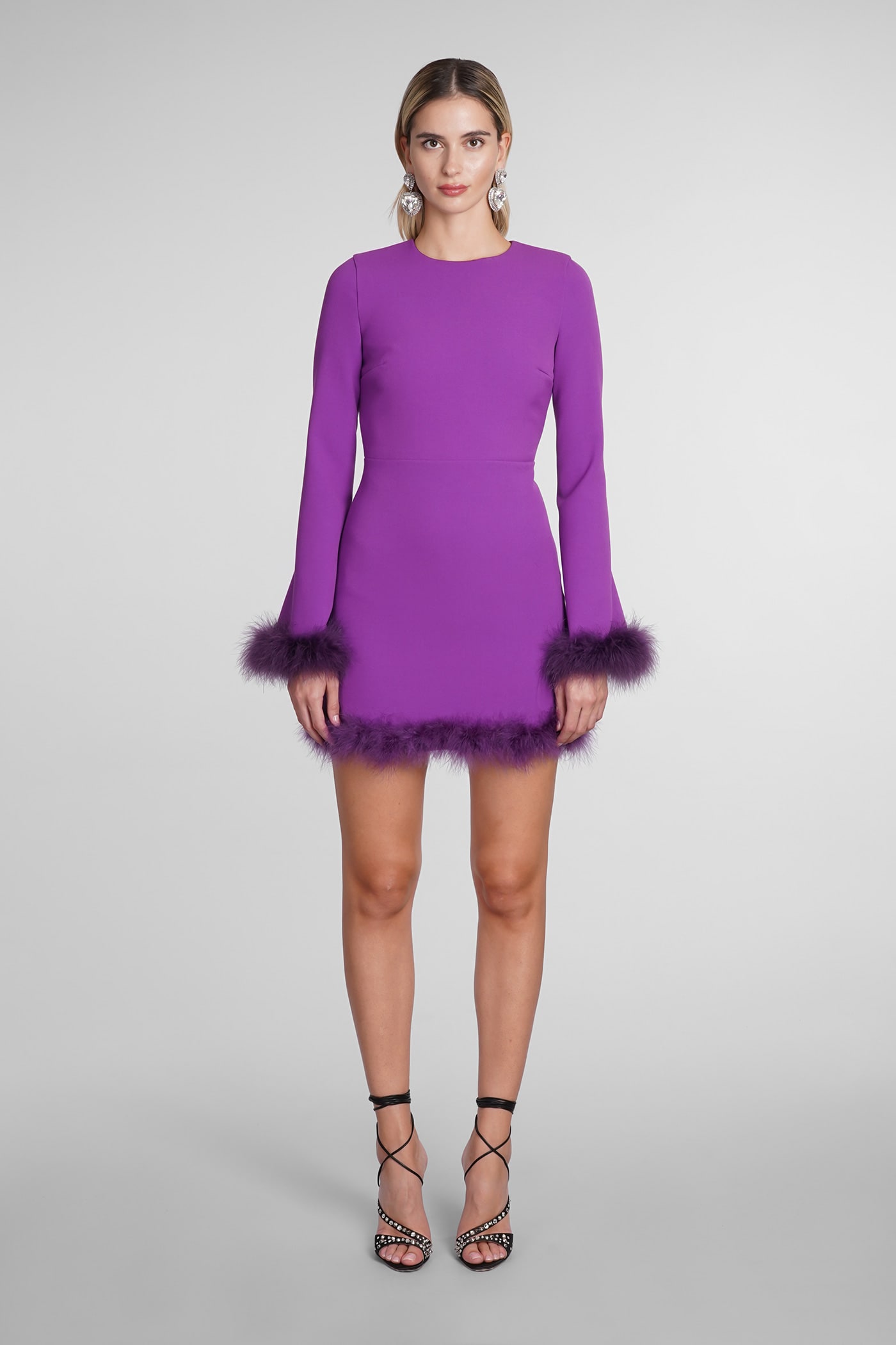 Dress In Viola Polyester