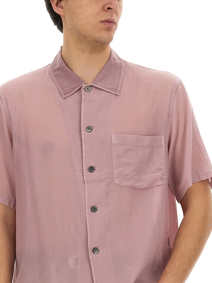 Shop Our Legacy Boxy Fit Shirt In Lilac