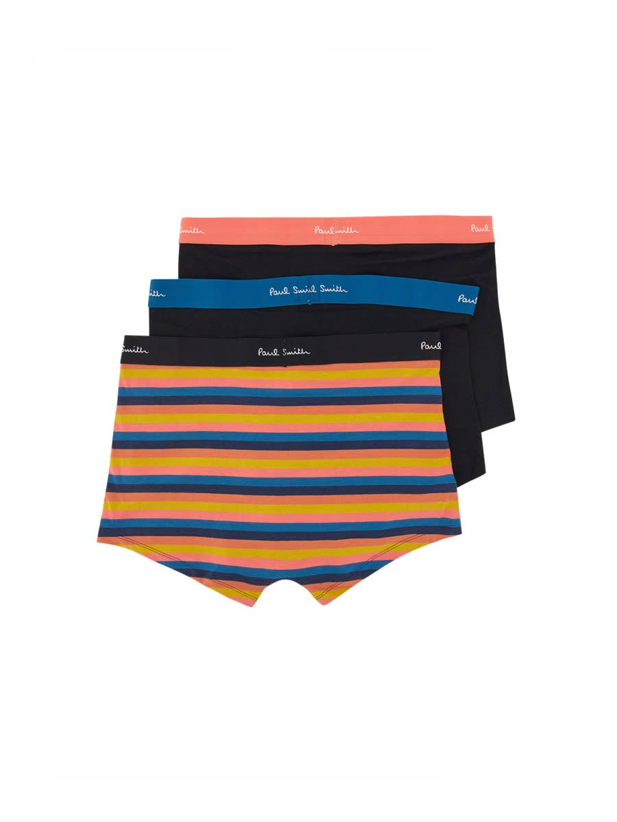 Shop Paul Smith Three-panties Confection In Black