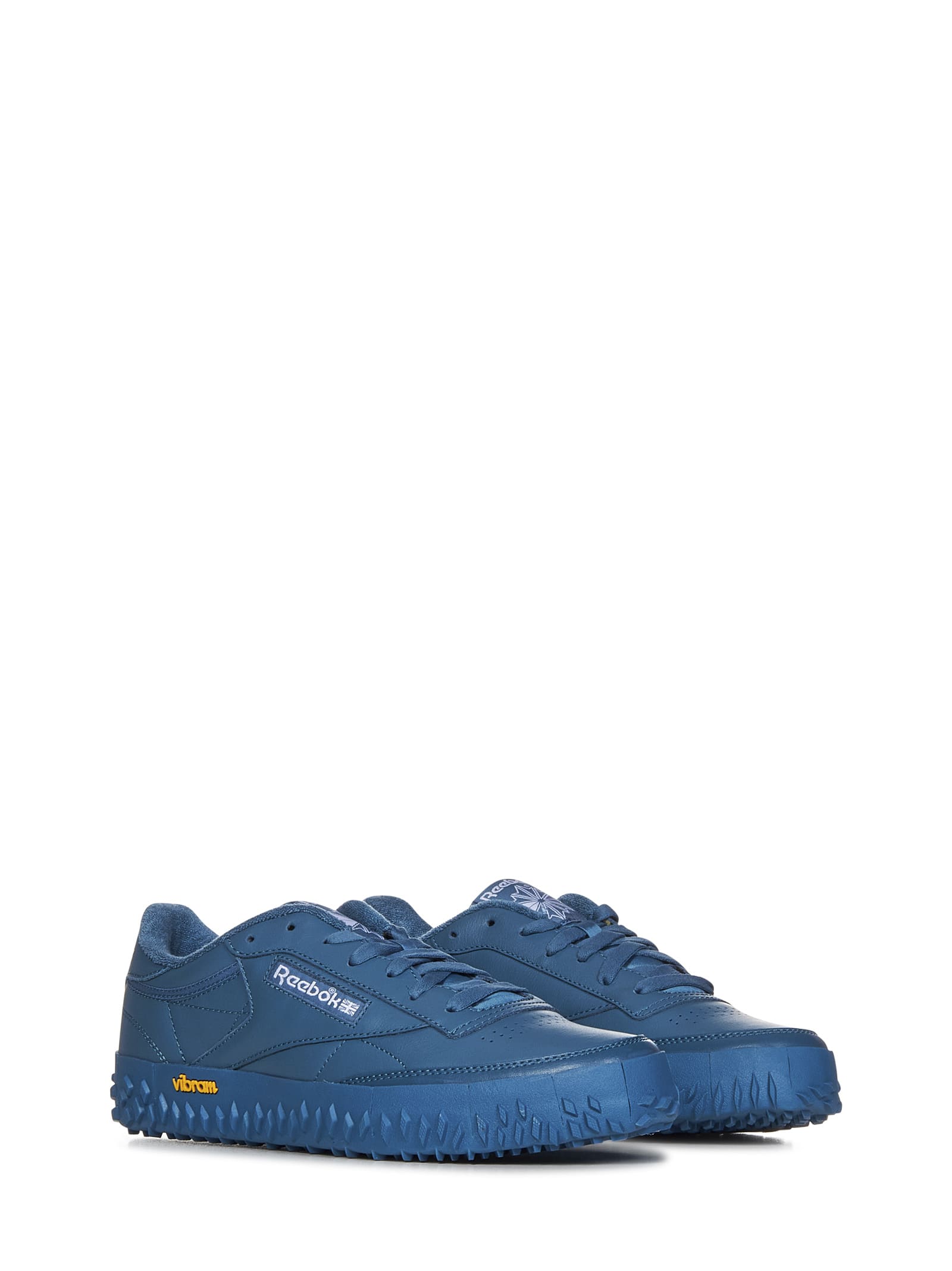 Shop Reebok Club C Vibram Sneakers In Blue
