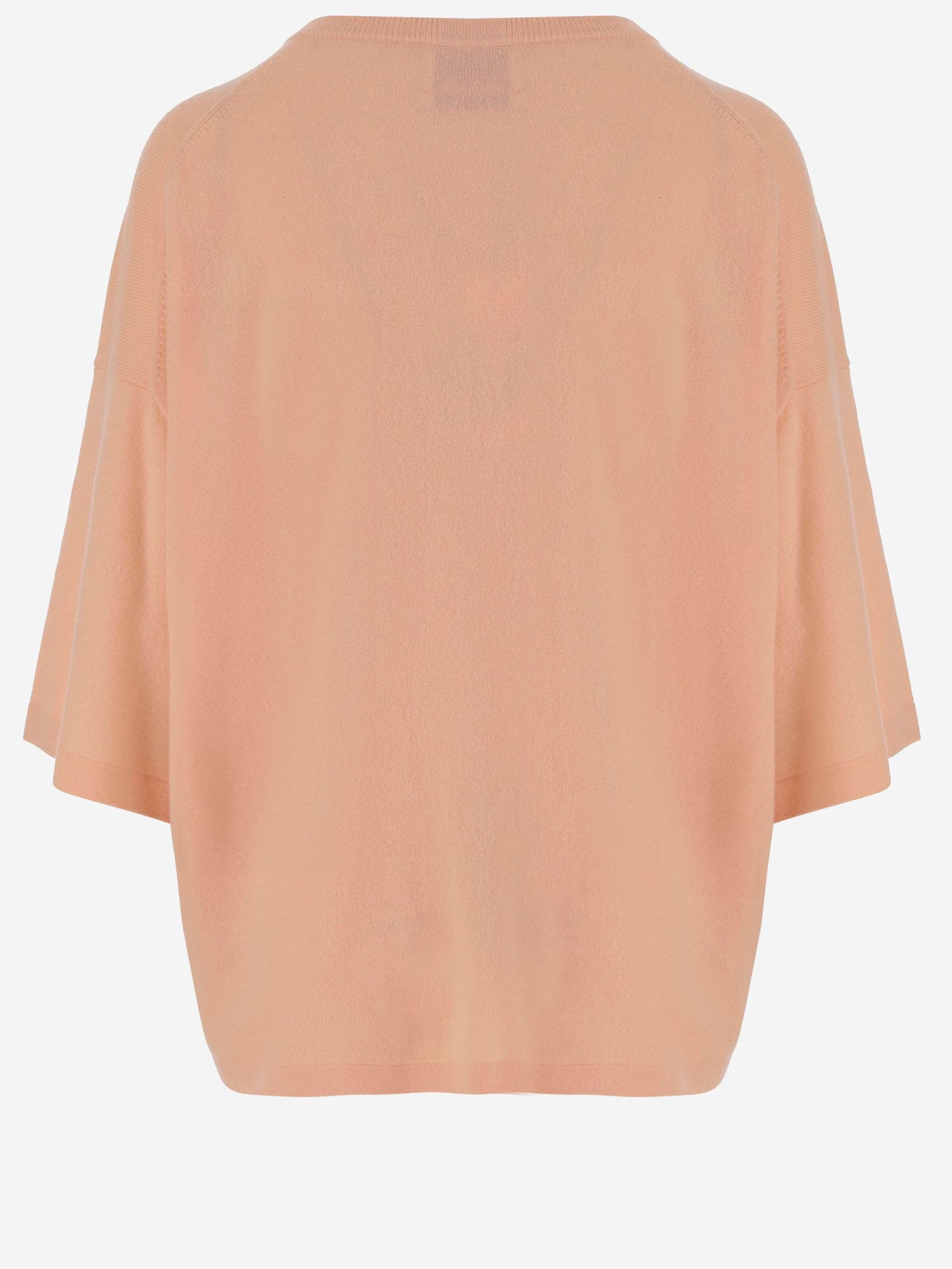 Allude Wool And Cashmere Sweater In Pink