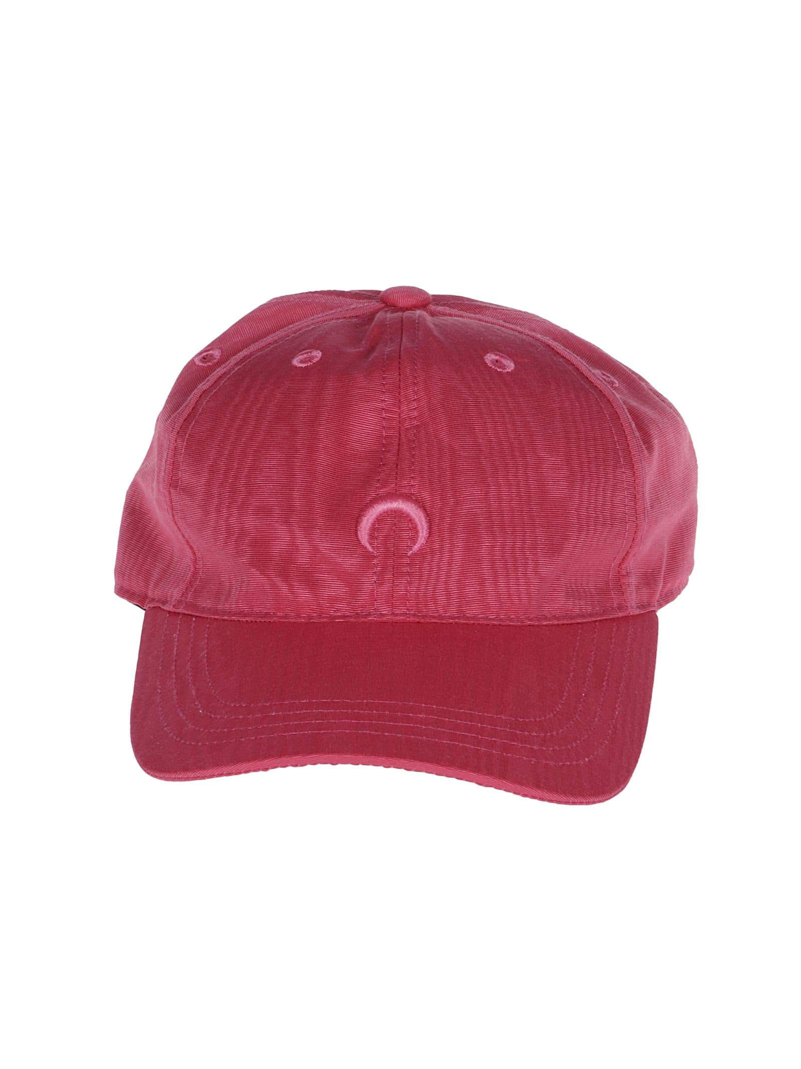Marine Serre Embroidered Moire Cap Recycled