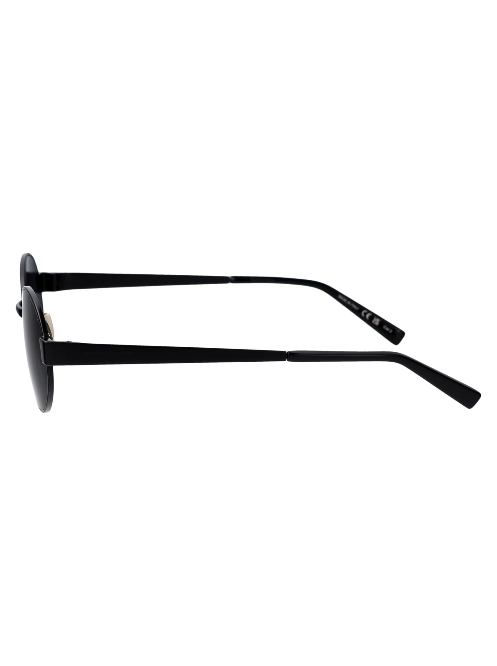 Shop Saint Laurent Sl 692 Sunglasses In 001 Black Black Black