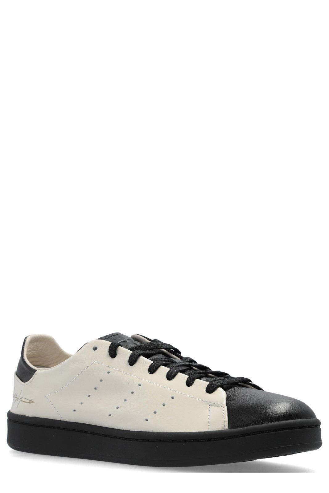 Shop Y-3 Stan Smith Low-top Sneakers In Black/neutrals