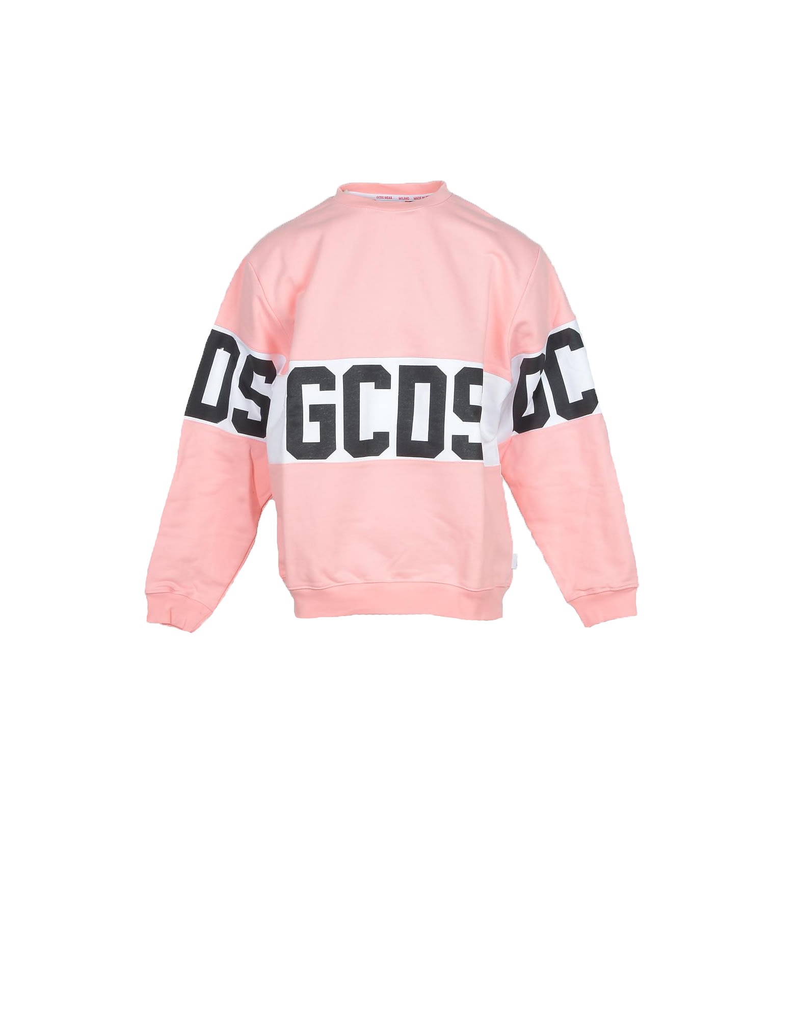 Gcds Mens Pink Sweatshirt