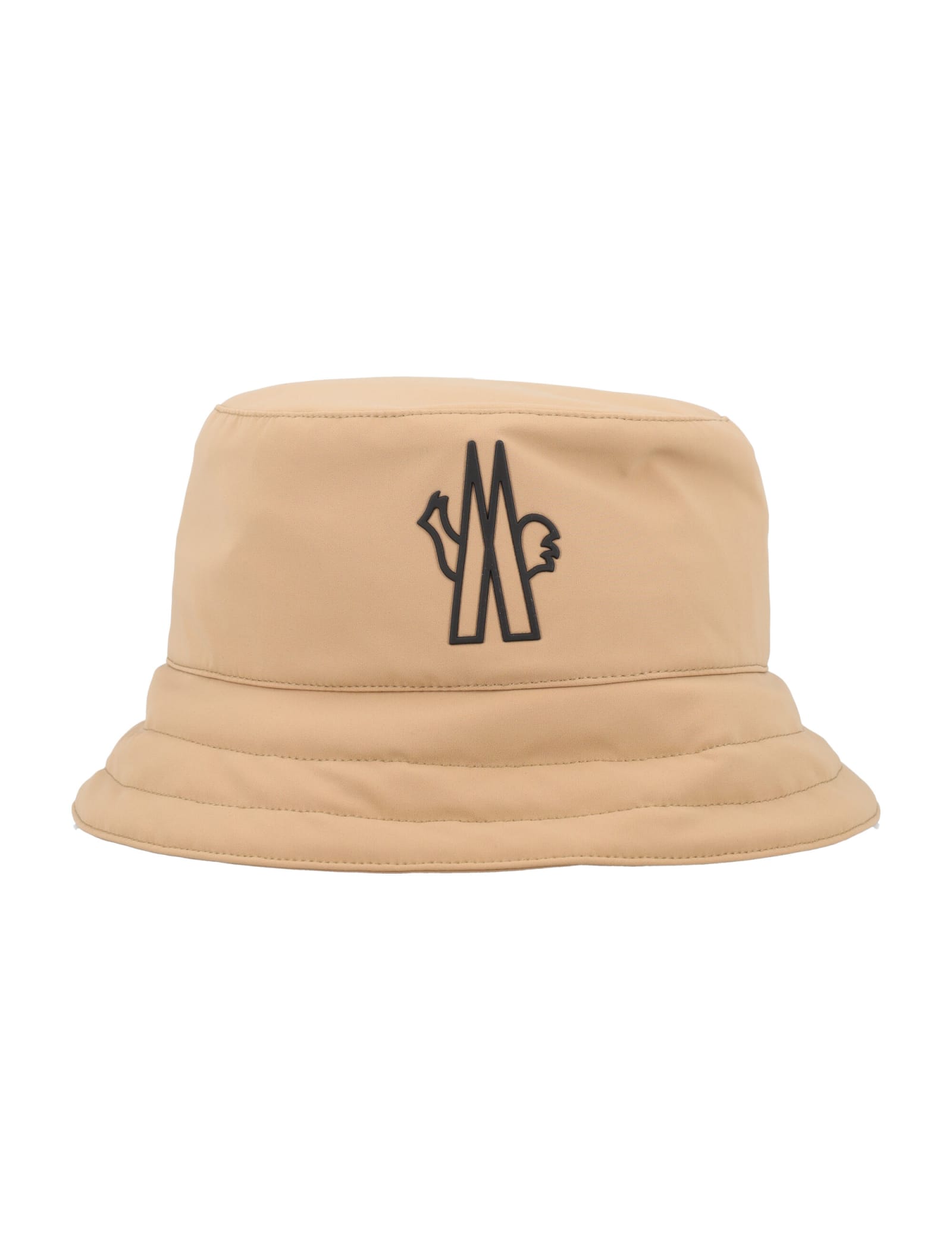 Moncler Bucket Hat In Beige