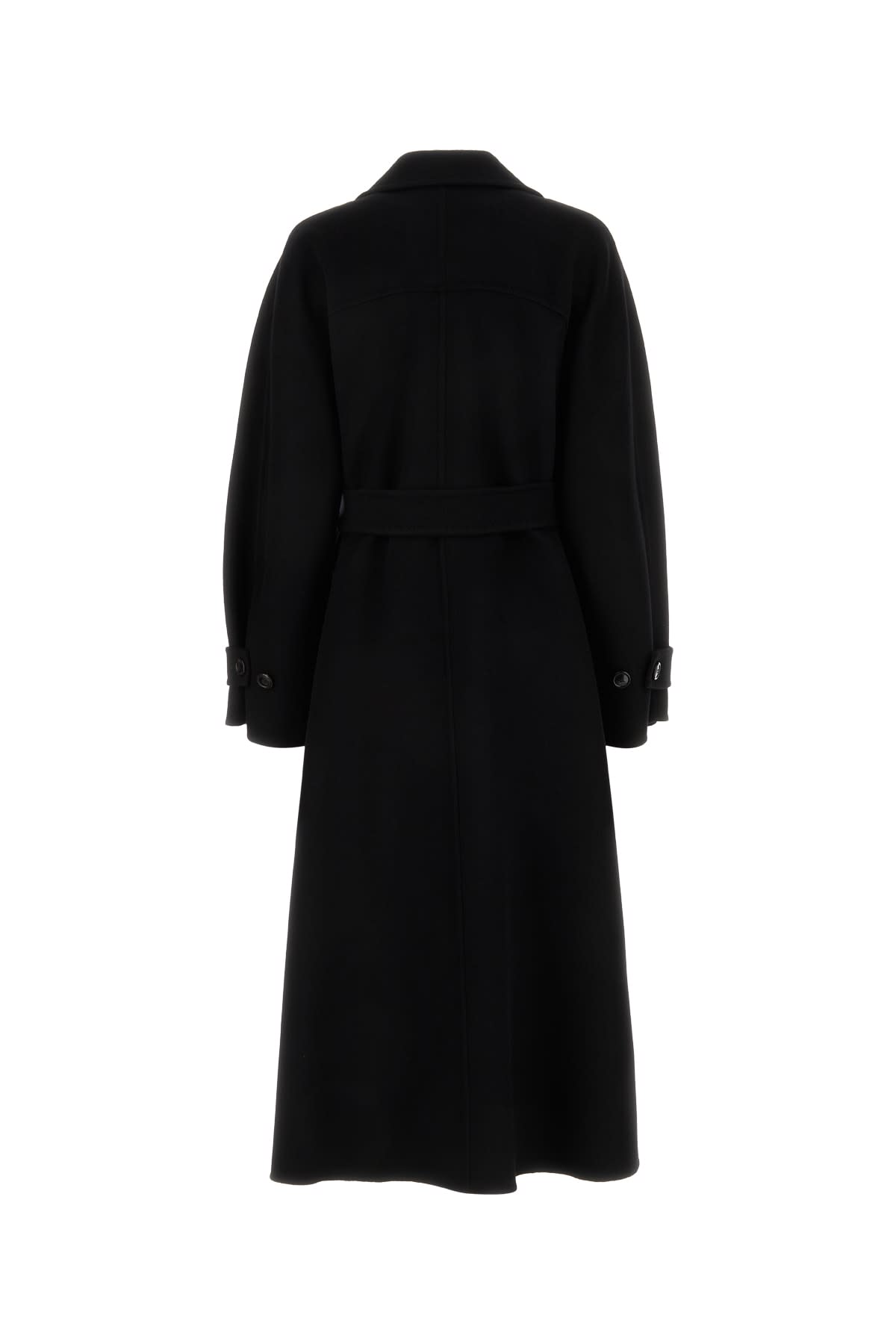 Max Mara ` `elisa` Coat In Nero