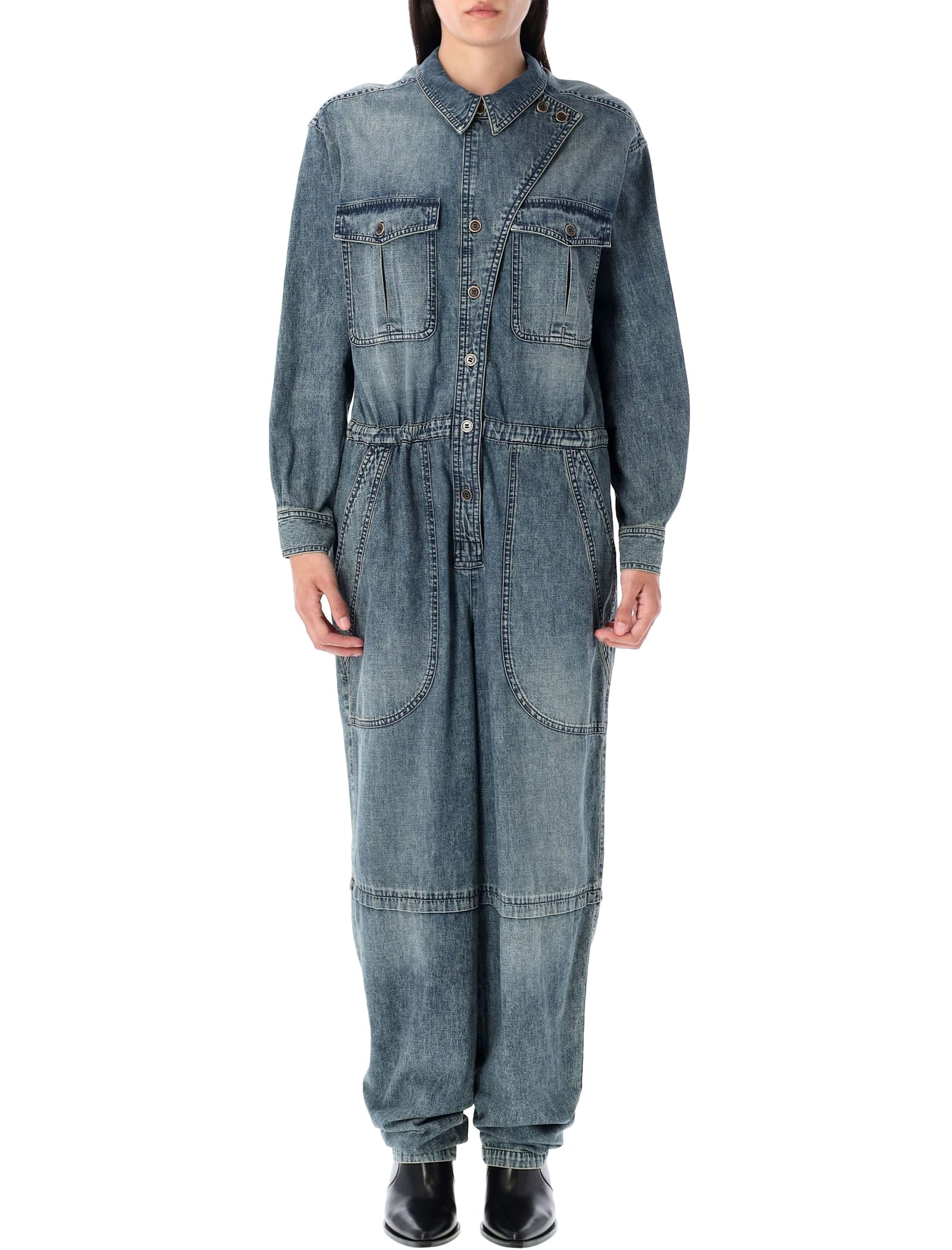 Isabel Marant Étoile Nadia Jumpsuit In Blue