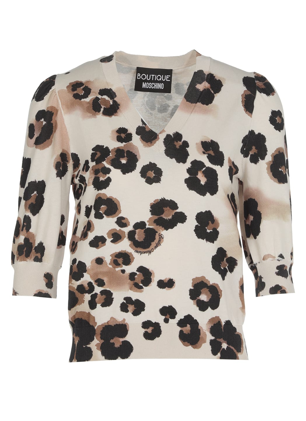Boutique Moschino Cotton And Silk Sweater
