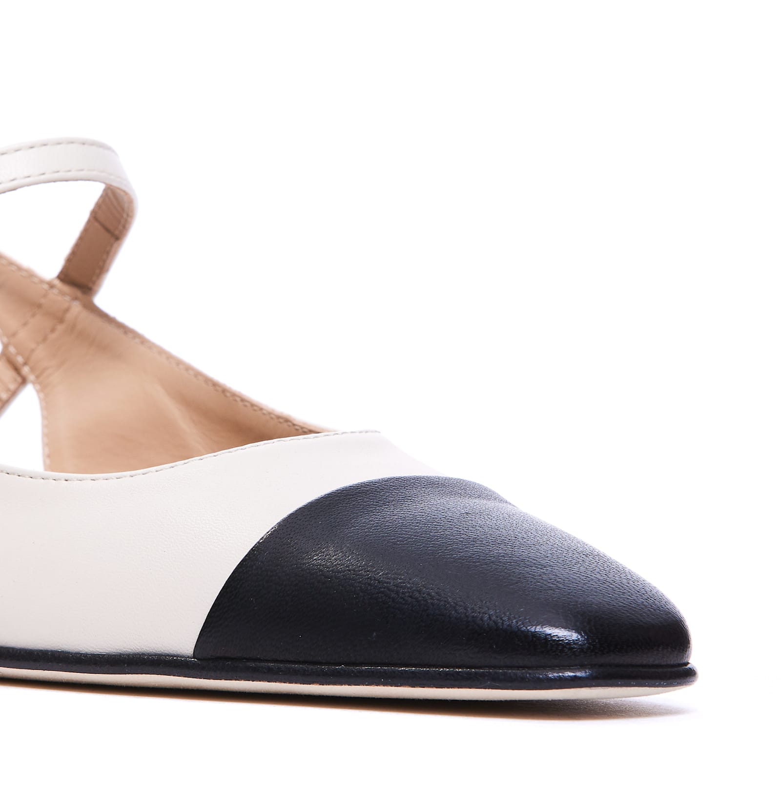 Carel Oceano Slingback In White