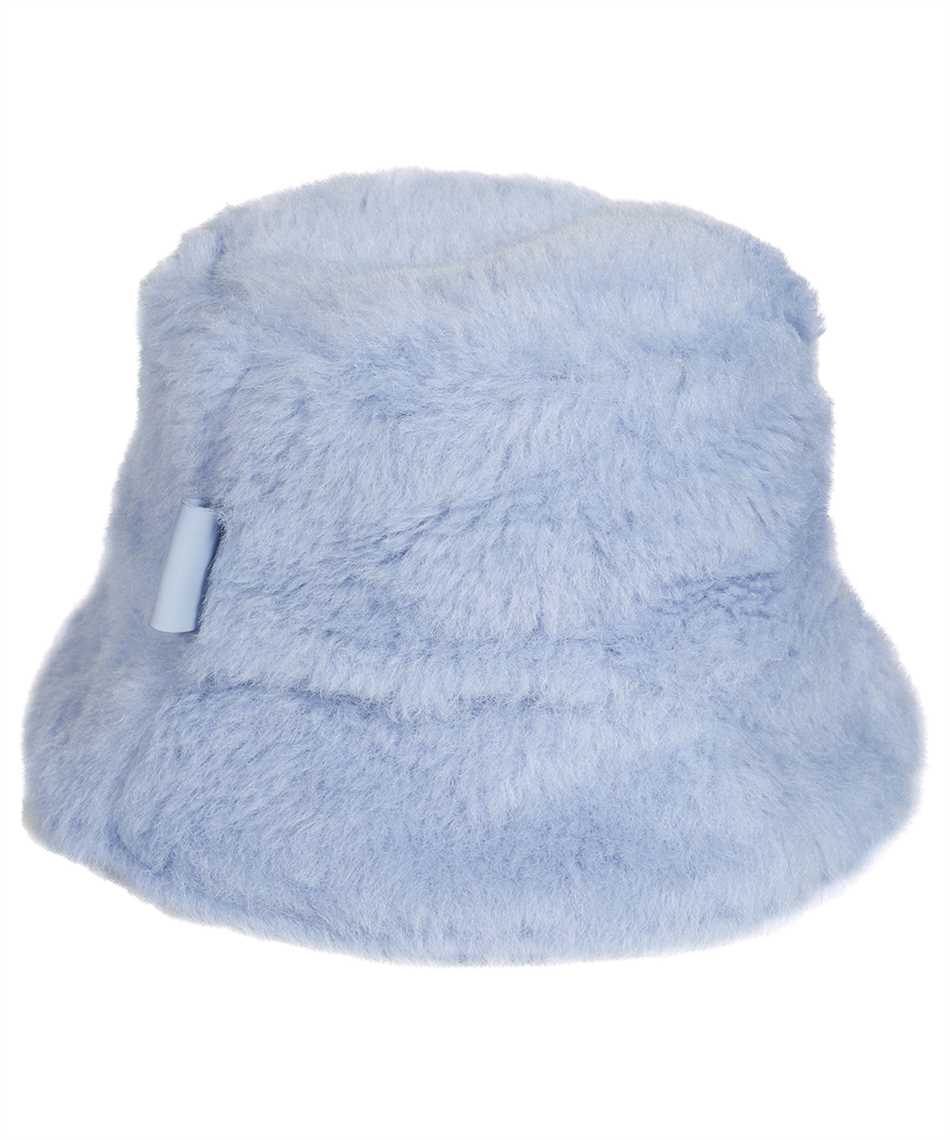 Max Mara Alpaca-wool Bucket Hat In Blue