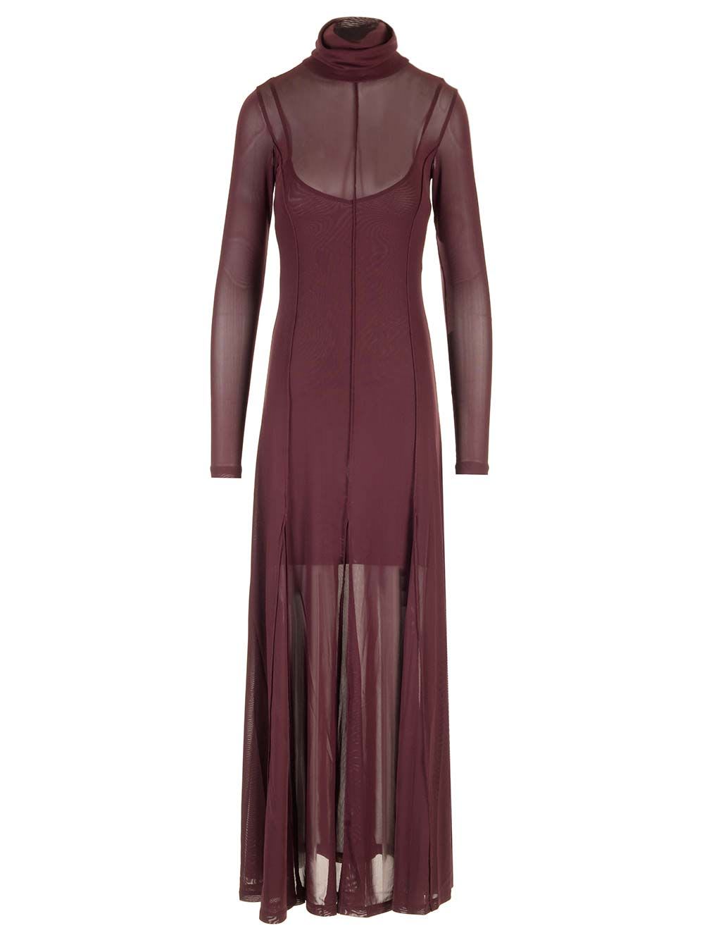 REMAIN BIRGER CHRISTENSEN MESH MAXI DRESS 