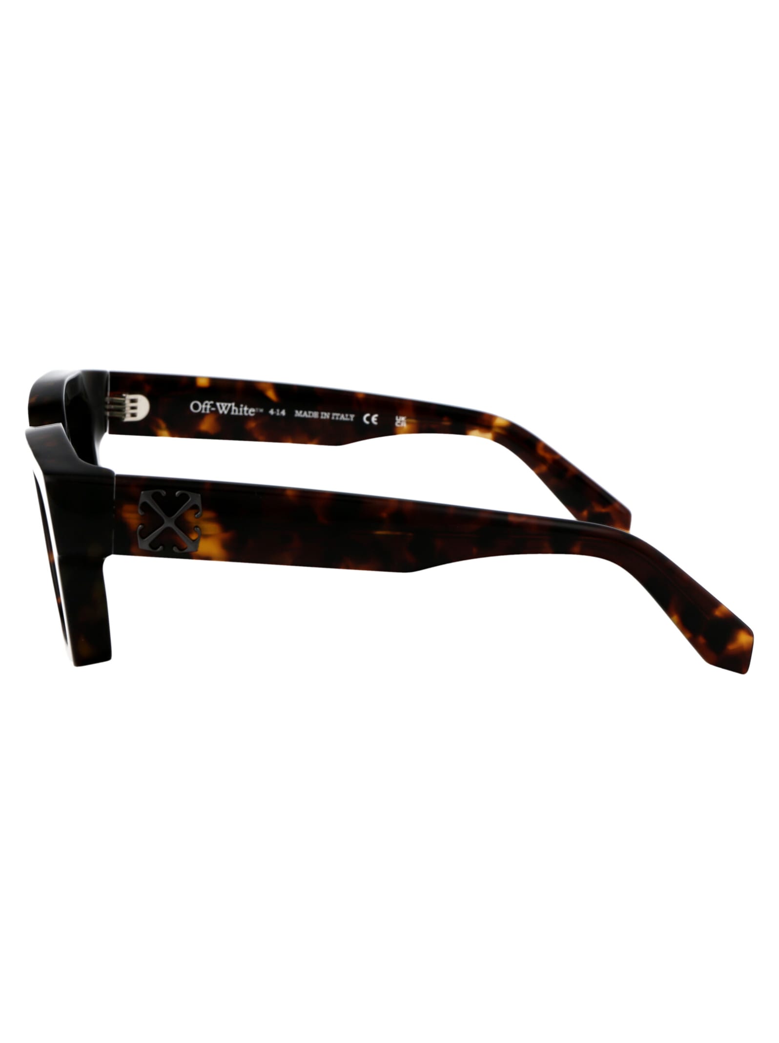 Shop Off-white Virgil L Sunglasses In 6055 Havana