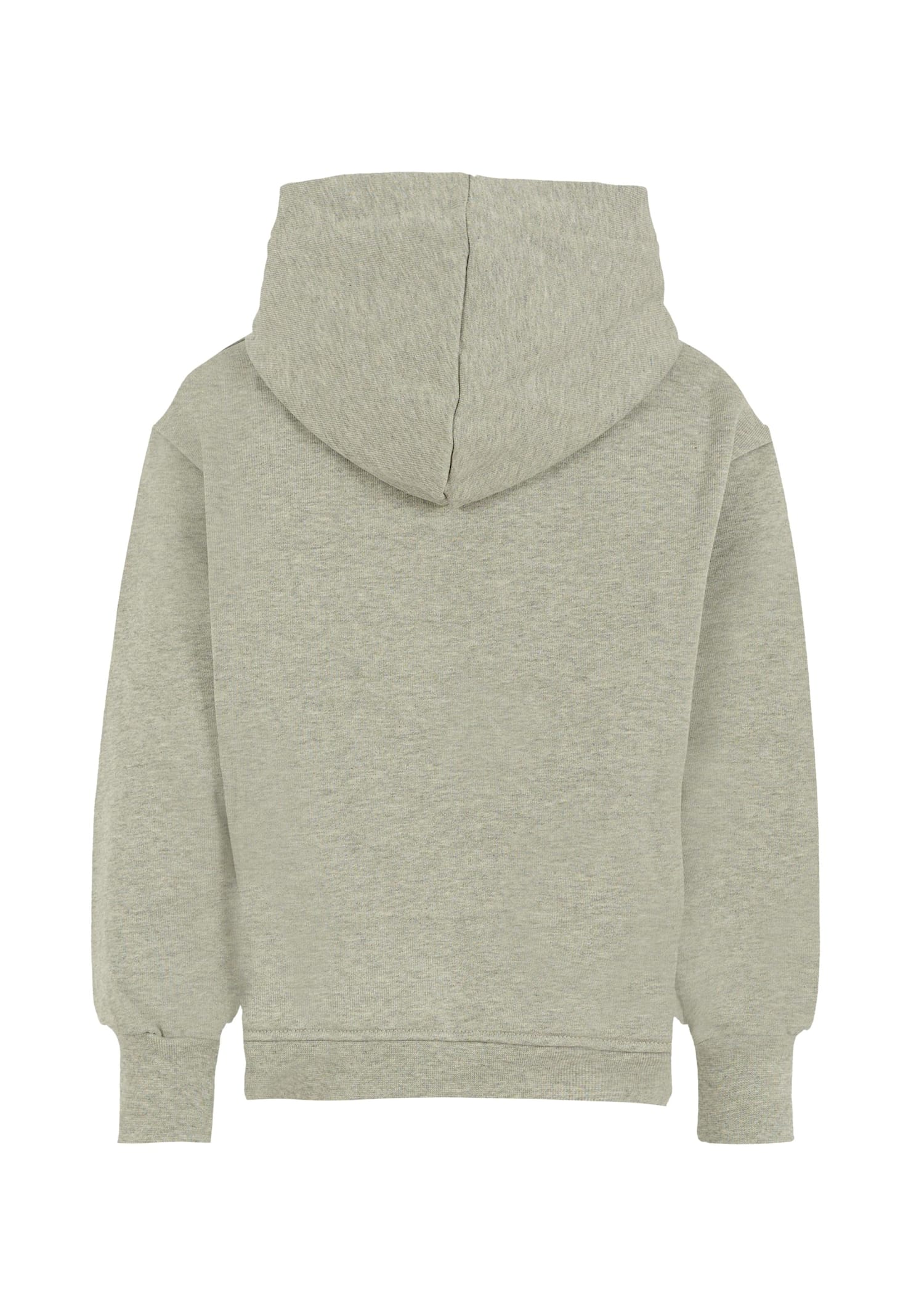 Marcelo Burlon County Of Milan Grey Sweatshirt For Boy With Logo In Green