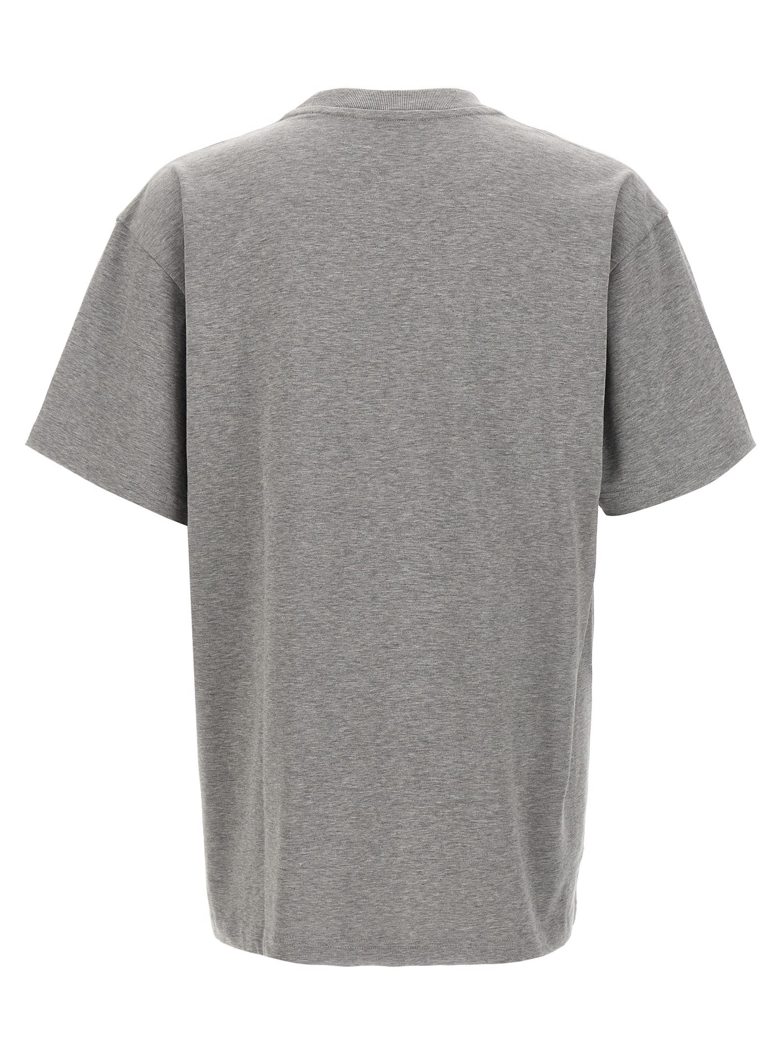 Y/project 'classic Logo Crew Neck T-shirt' In Gray