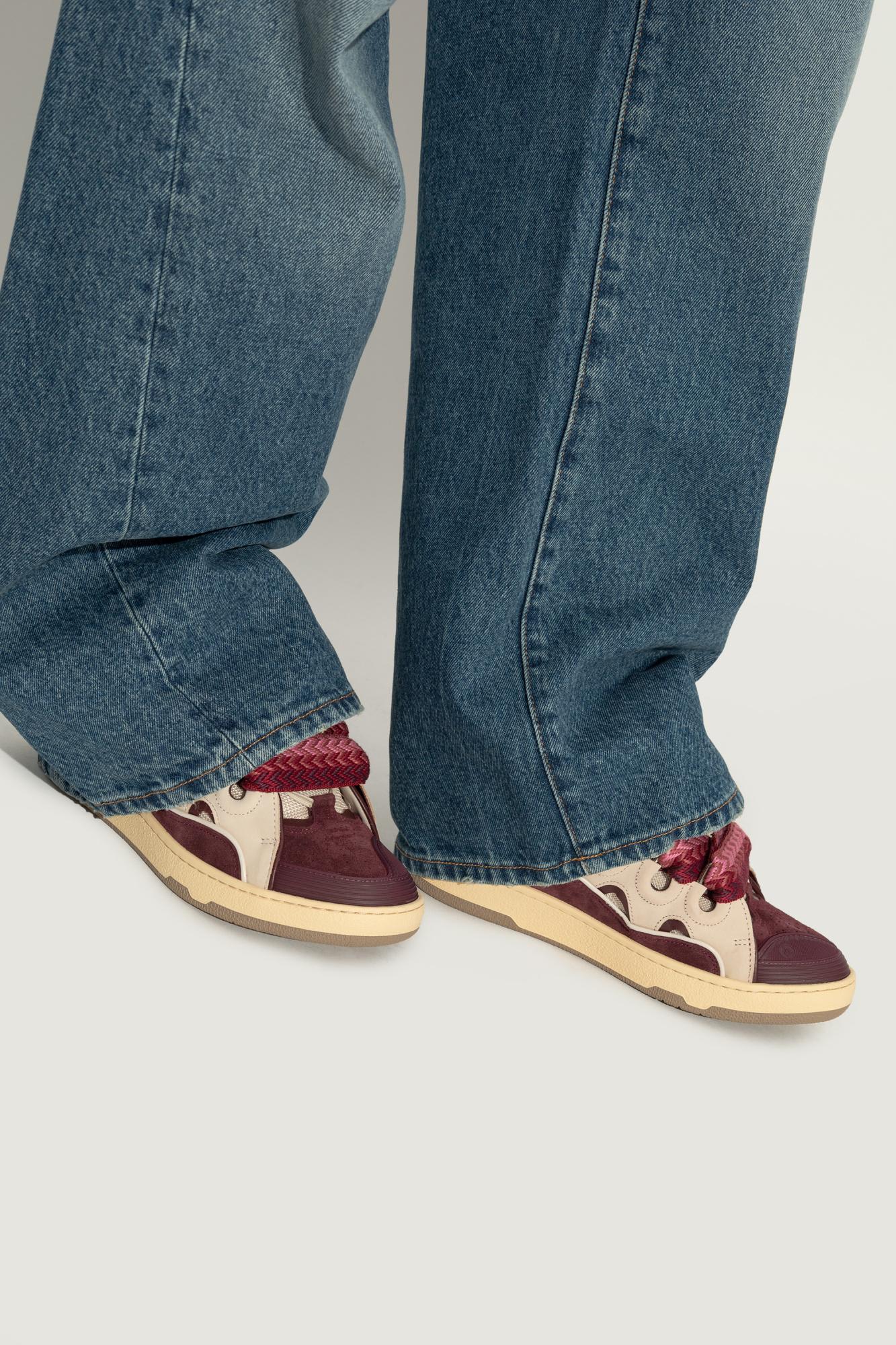 Lanvin Curb Sports Shoes In Multi