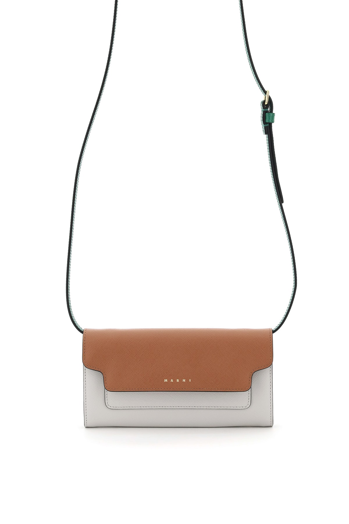 Marni Multicolor Mini Bag Wallet With Shoulder Strap