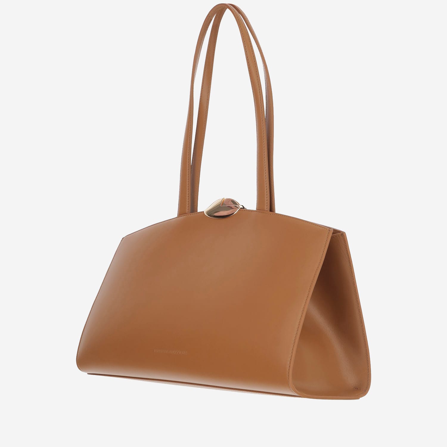 Benedetta Bruzziches Convenient And Versatile Serena Shoulder Bag In Marrone Chiaro
