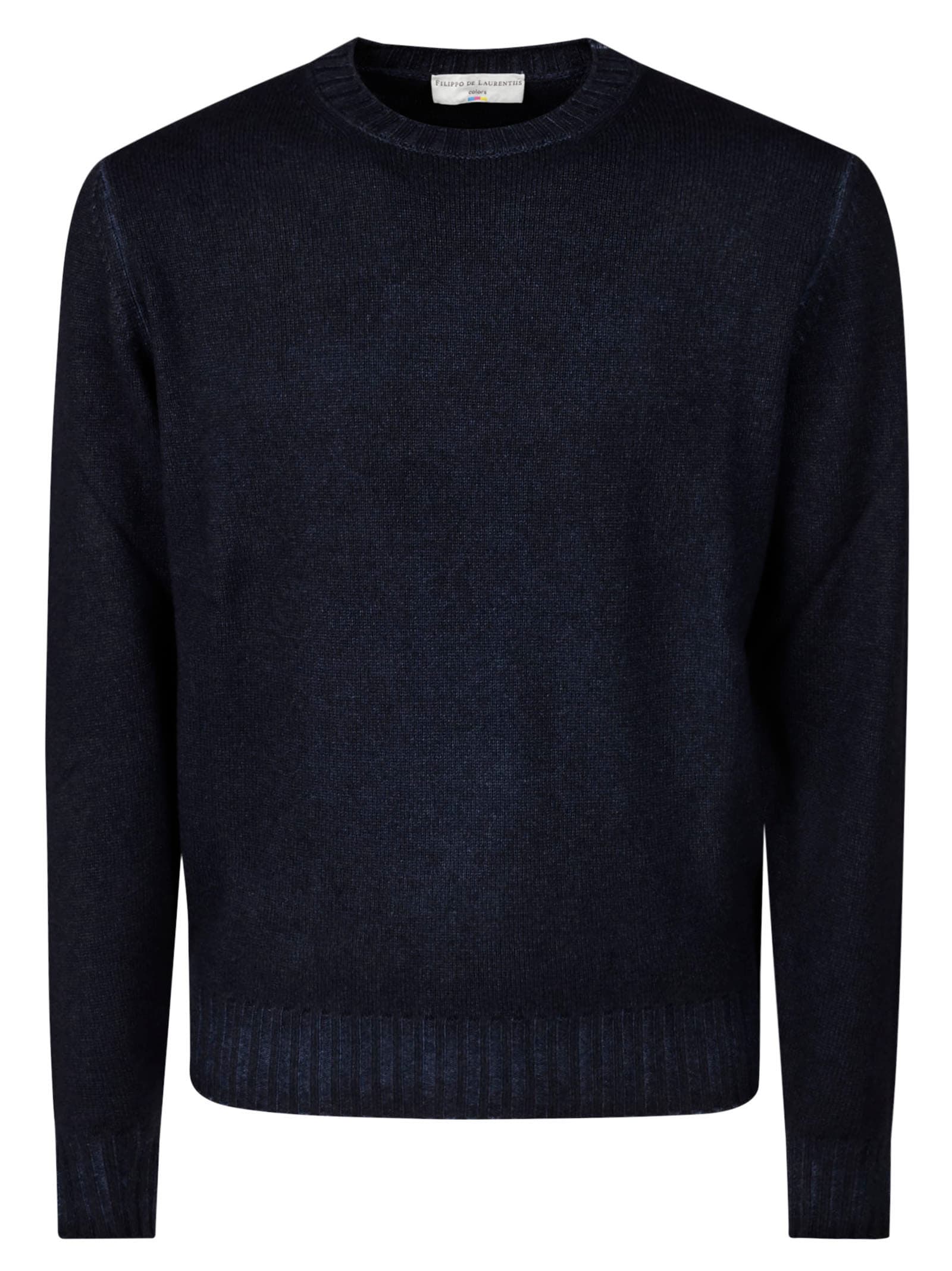 FILIPPO DE LAURENTIIS CREWNECK WOOL CASHMERE 