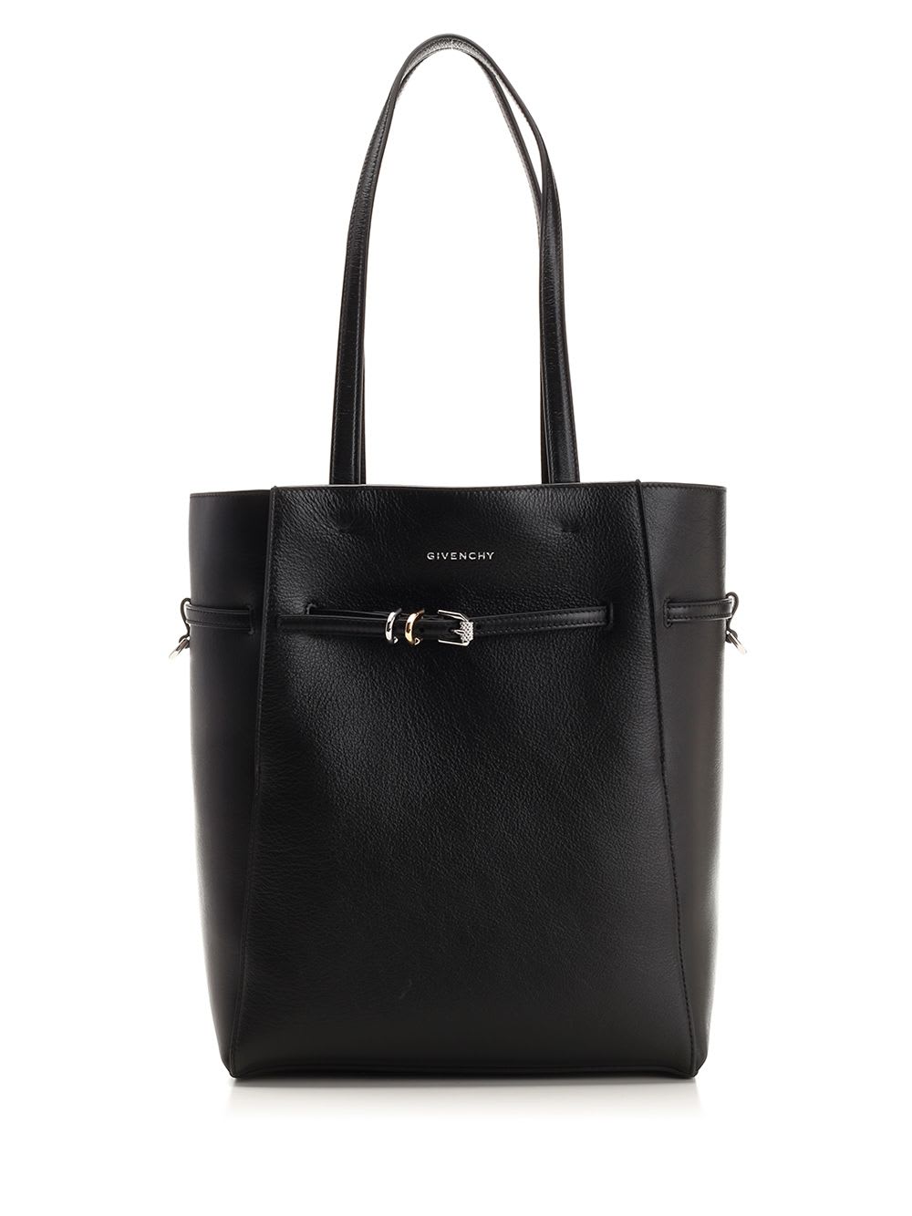 Shop Givenchy Voyou Small Tote Bag In Black