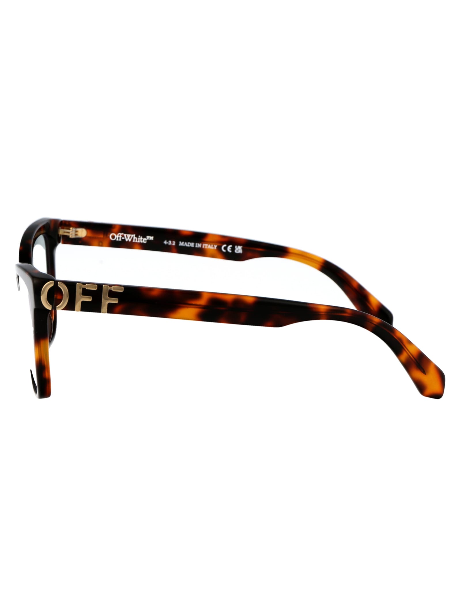 Shop Off-white Optical Style 67 Glasses In 6000 Havana