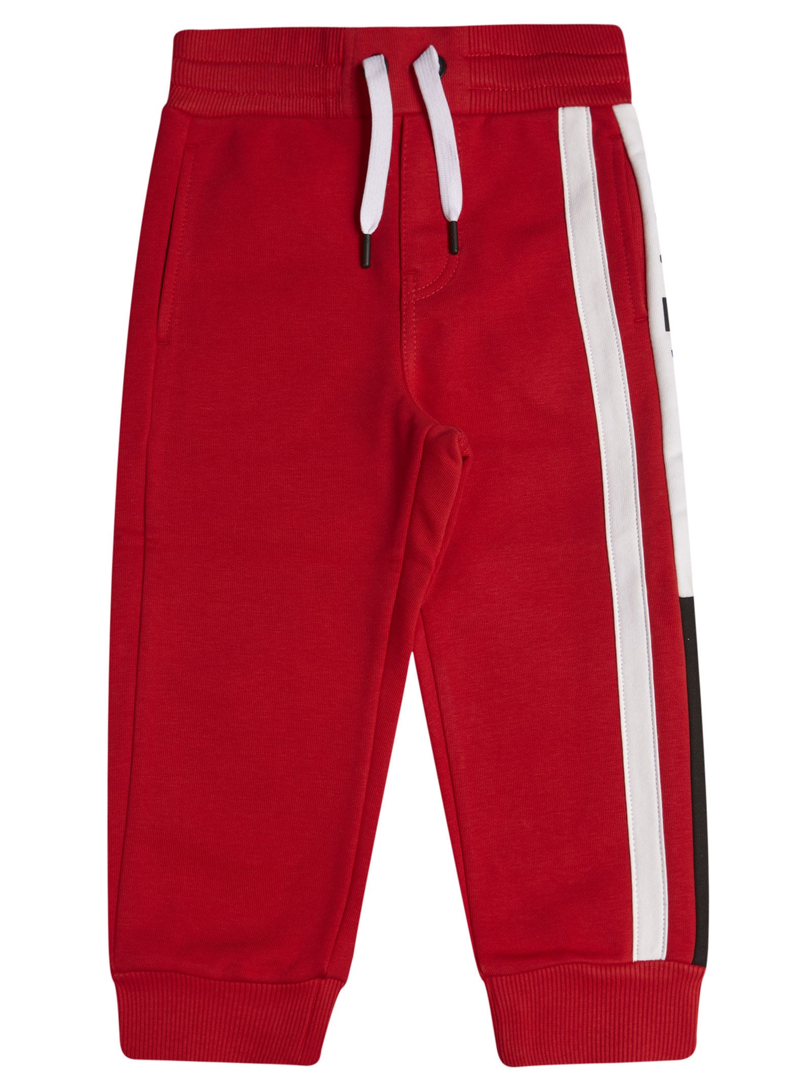 Givenchy Kids'  Side Logo Print Drawstring Tracksuit In Rosso