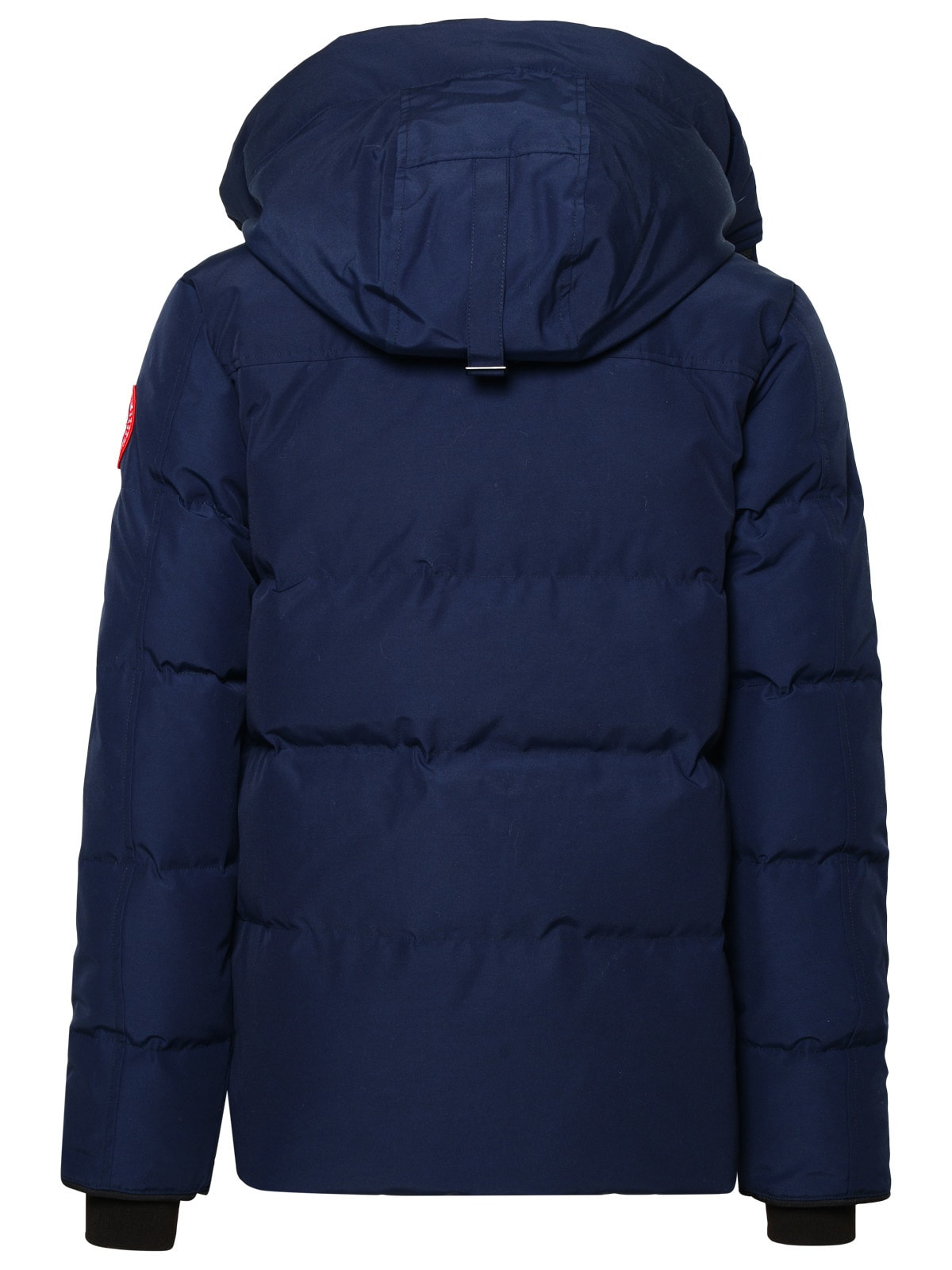 Shop Canada Goose Macmillan Blue Cotton Blend Parka