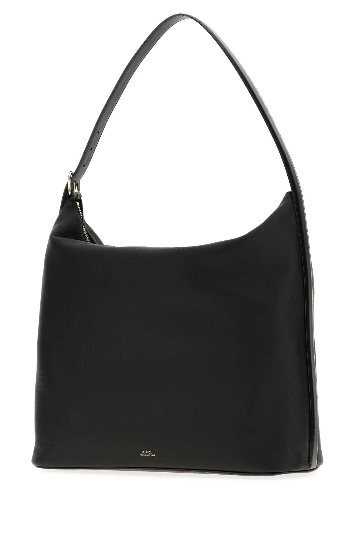 Apc A.p.c. Women Vera Leather Shoulder Bag In Black