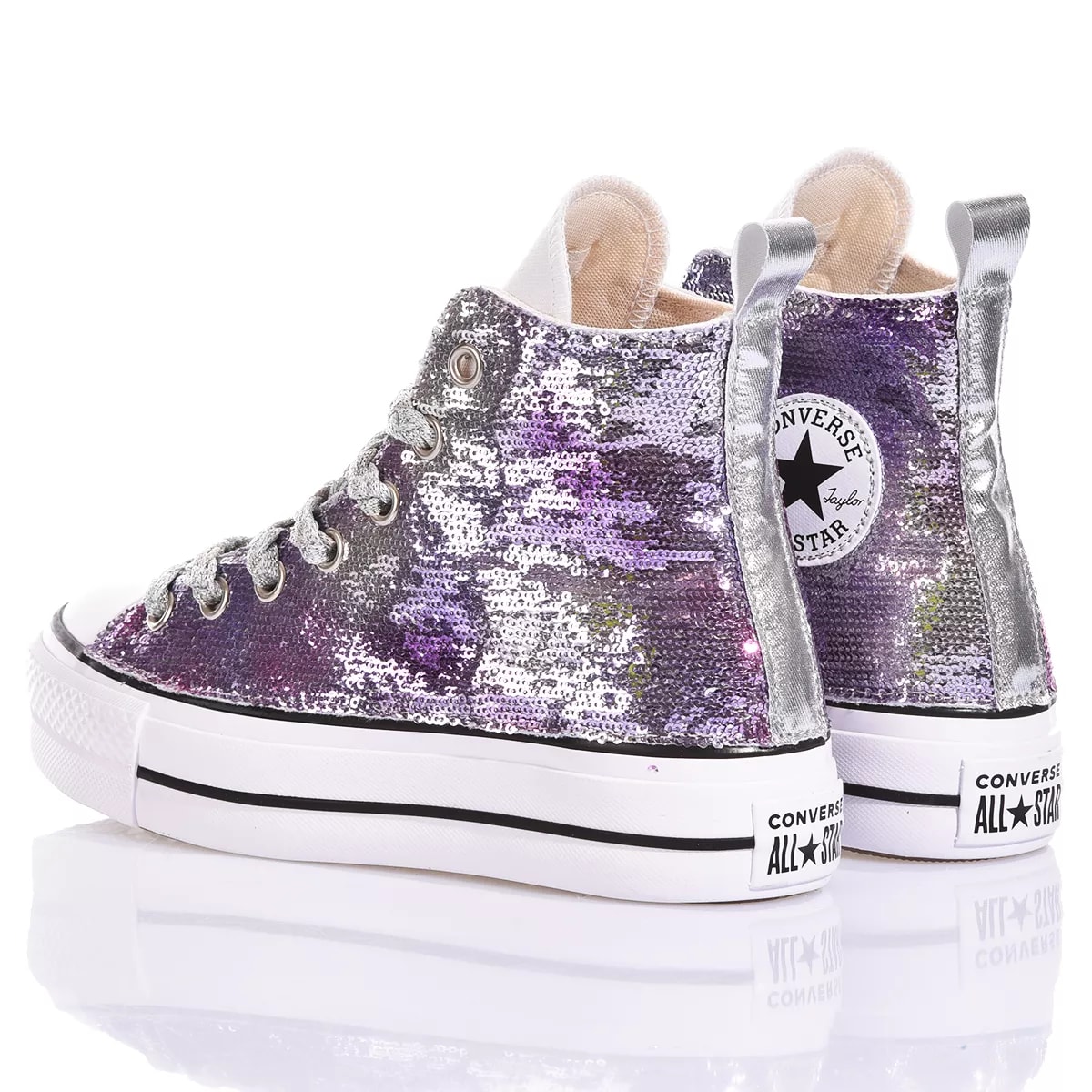 Shop Mimanera Converse Platform Cold Gleam