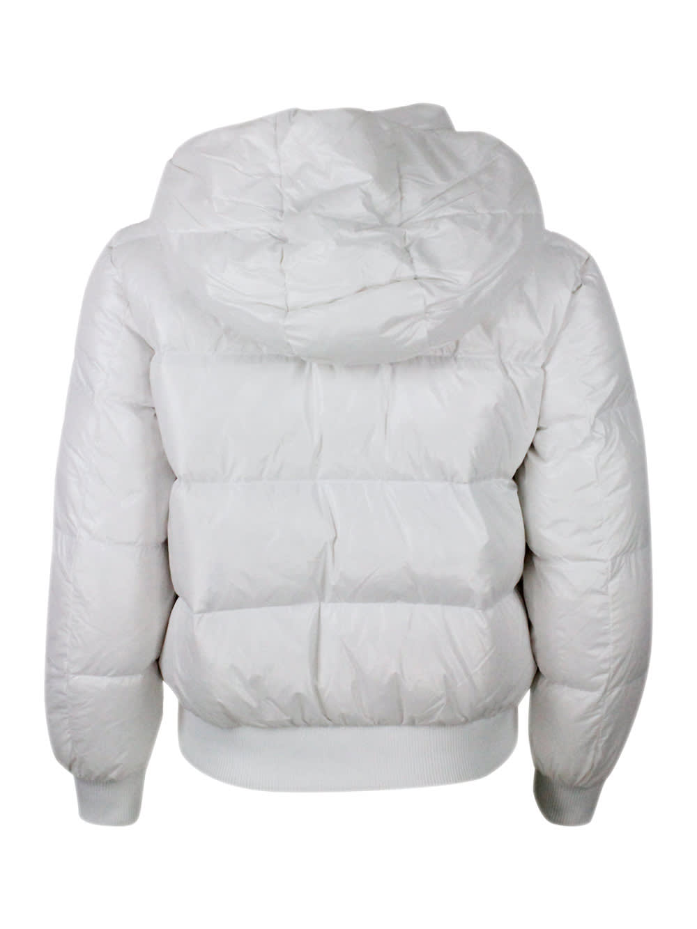 Shop Armani Exchange Jacket In White